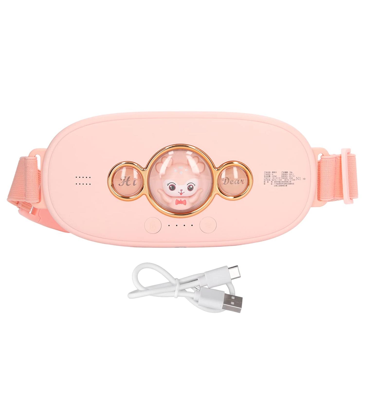 Electric Uterus Heating Belts - Menstrual & Waist Heating Pillows | 10-Mode Warmers & Vibration Massage for Comfort - Buy Online on GoSupps.com