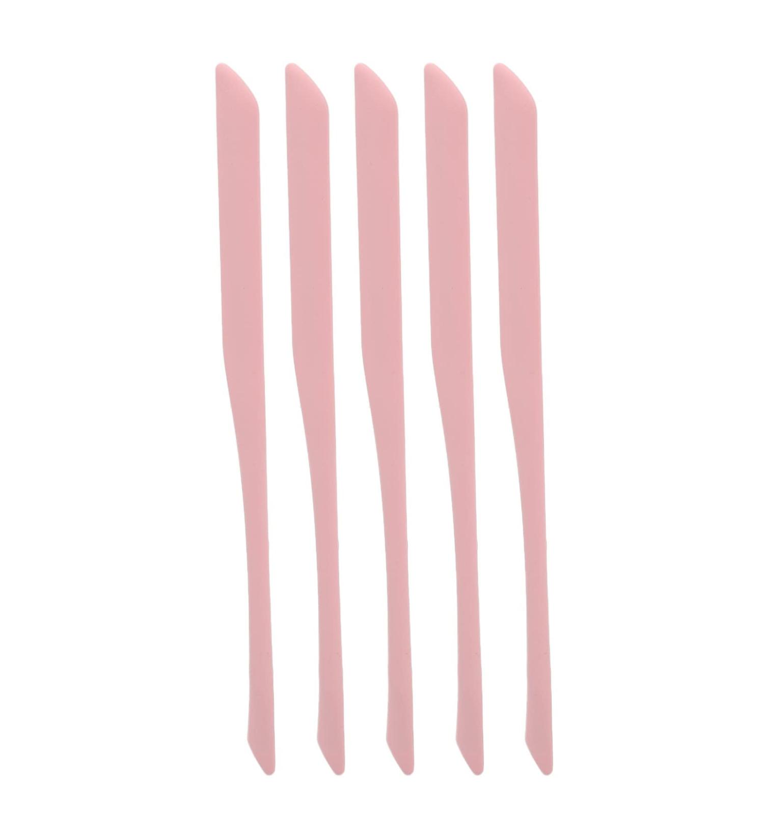5-Piece Silicone Spatula Set for Mixing | Double-Sided Nail Color Beams | High-Temperature Resistant | Multifunctional Liquid Lotion & Primer Mixer - Buy Online on GoSupps.com