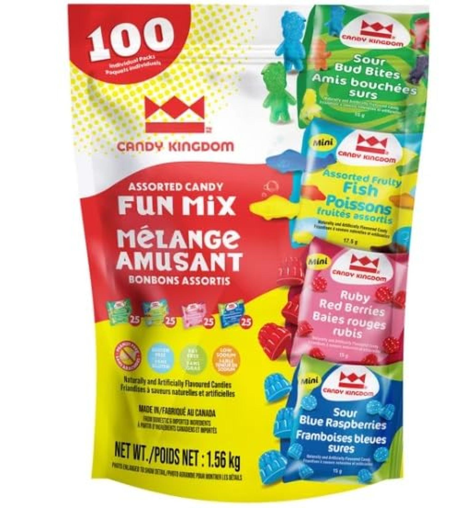 Candy Kingdom Assorted Candy Fun Mix 1.56 kg
