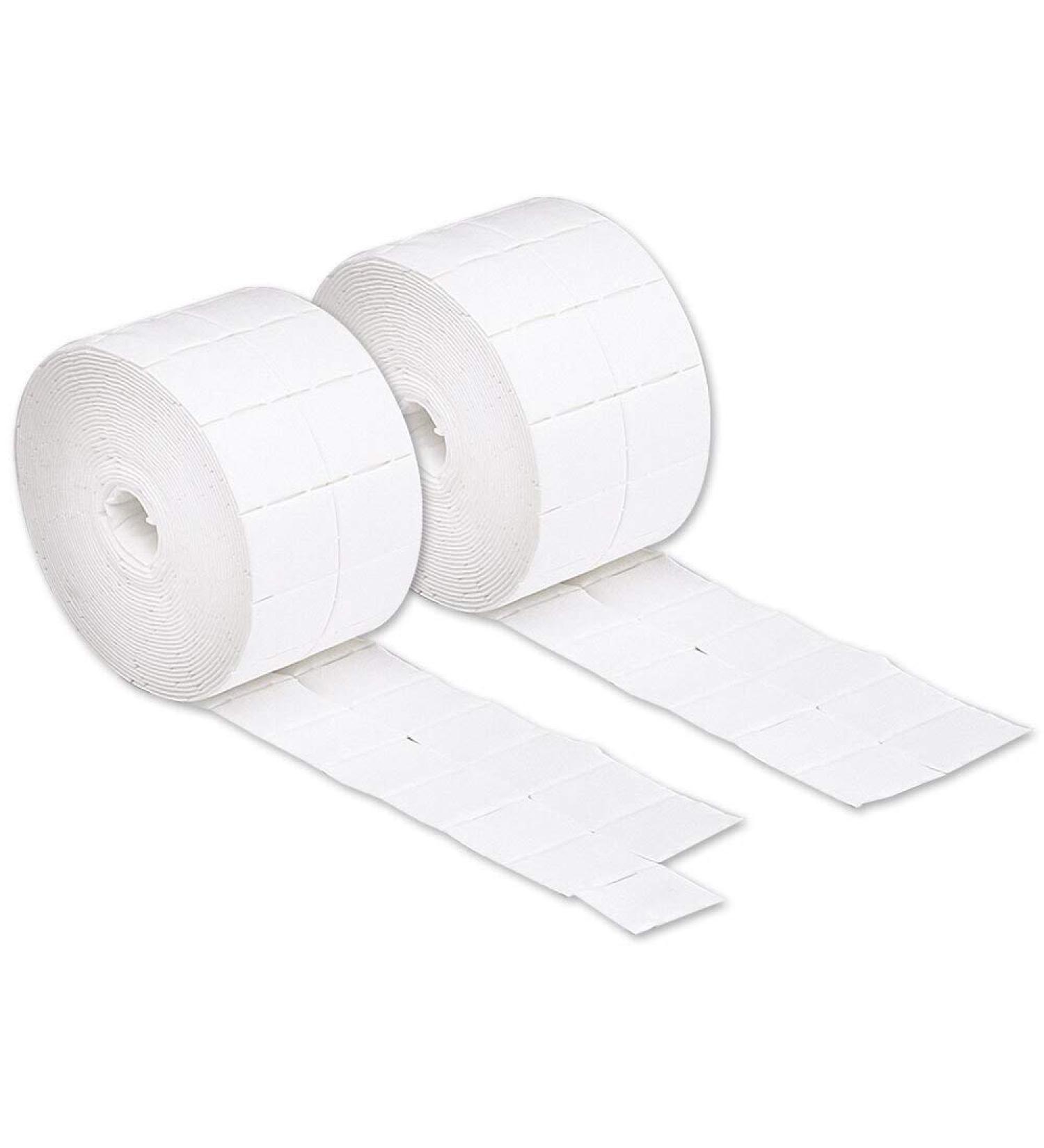 ICP-Nailcare GmbH Cellulose roll cosmetic swab white