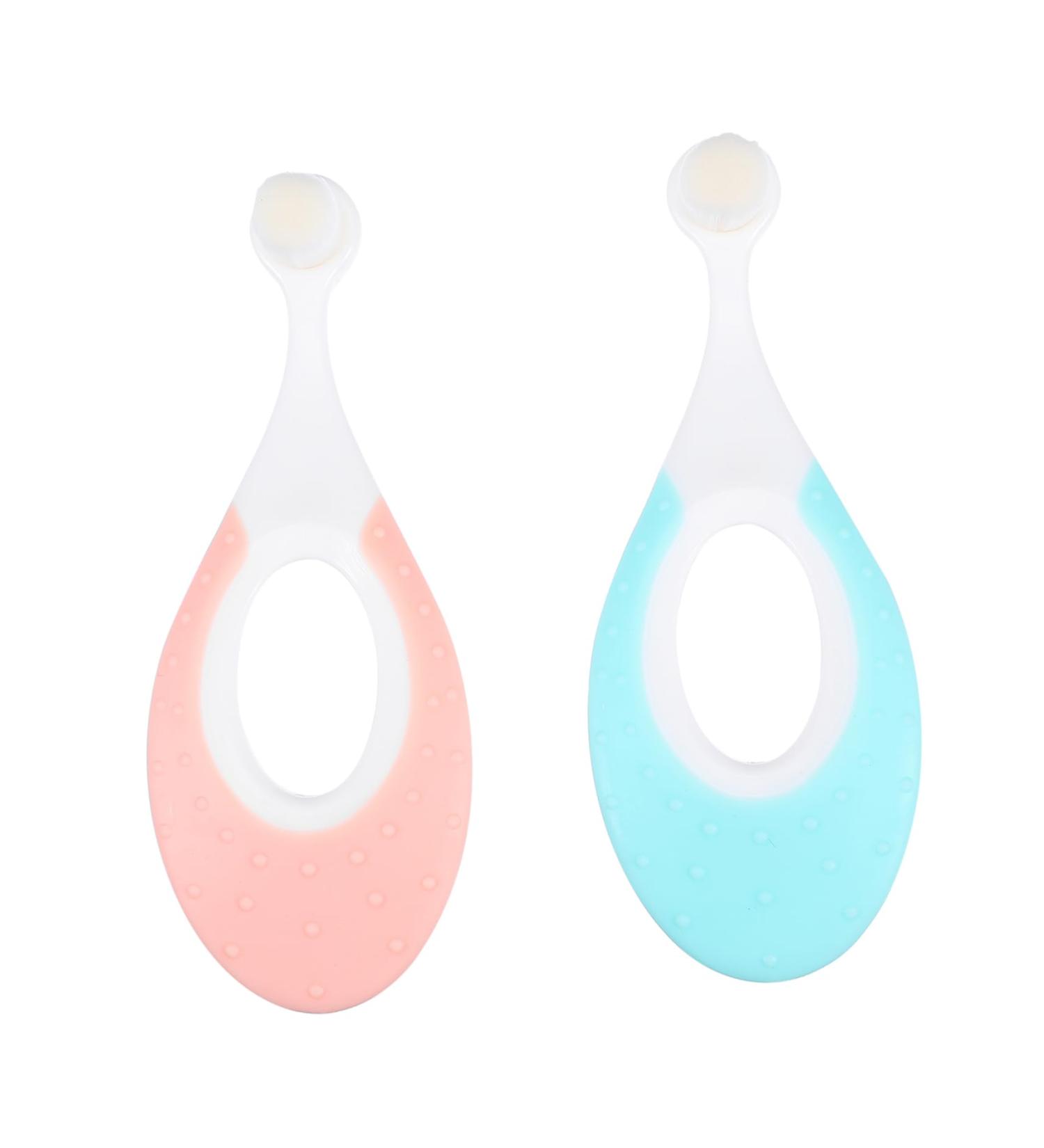 Outanaya Children's Toothbrush Set - Extra Soft Bristle Hand Toothbrush for Gentle Oral Care - Ideal for Toddlers & Micro-Handed Kids - Buy Online on GoSupps.com