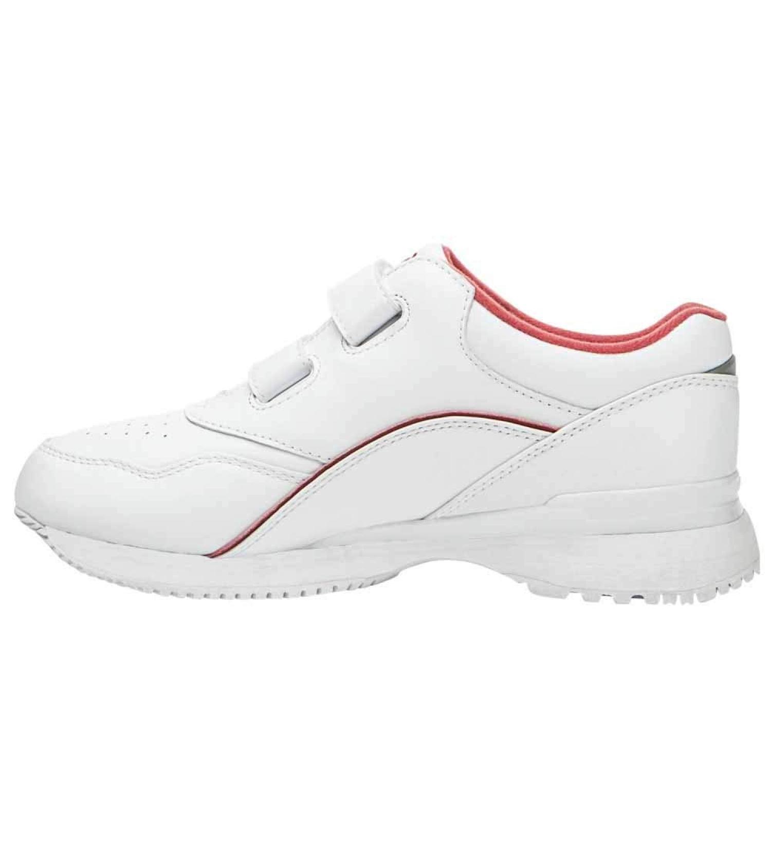 Propet Tour Walker Strap Women's Diabetic Shoes - White/Berry - Size 7 Narrow - Buy Online on GoSupps.com