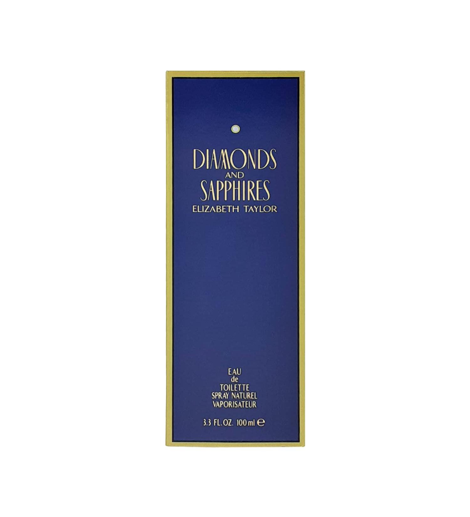 DIAMONDS & SAPPHIRES by Elizabeth Taylor EDT SPRAY 3.3 OZ - Buy Online on GoSupps.com