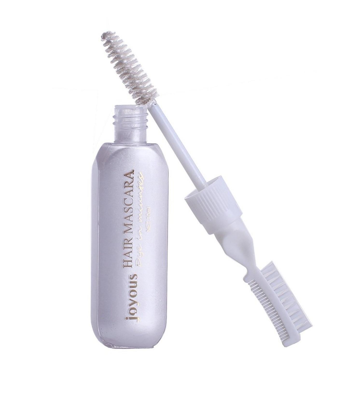 Professional Temporary Hair Mascara Color Stick - DIY Salon Hair Dye (White) - Buy Online on GoSupps.com