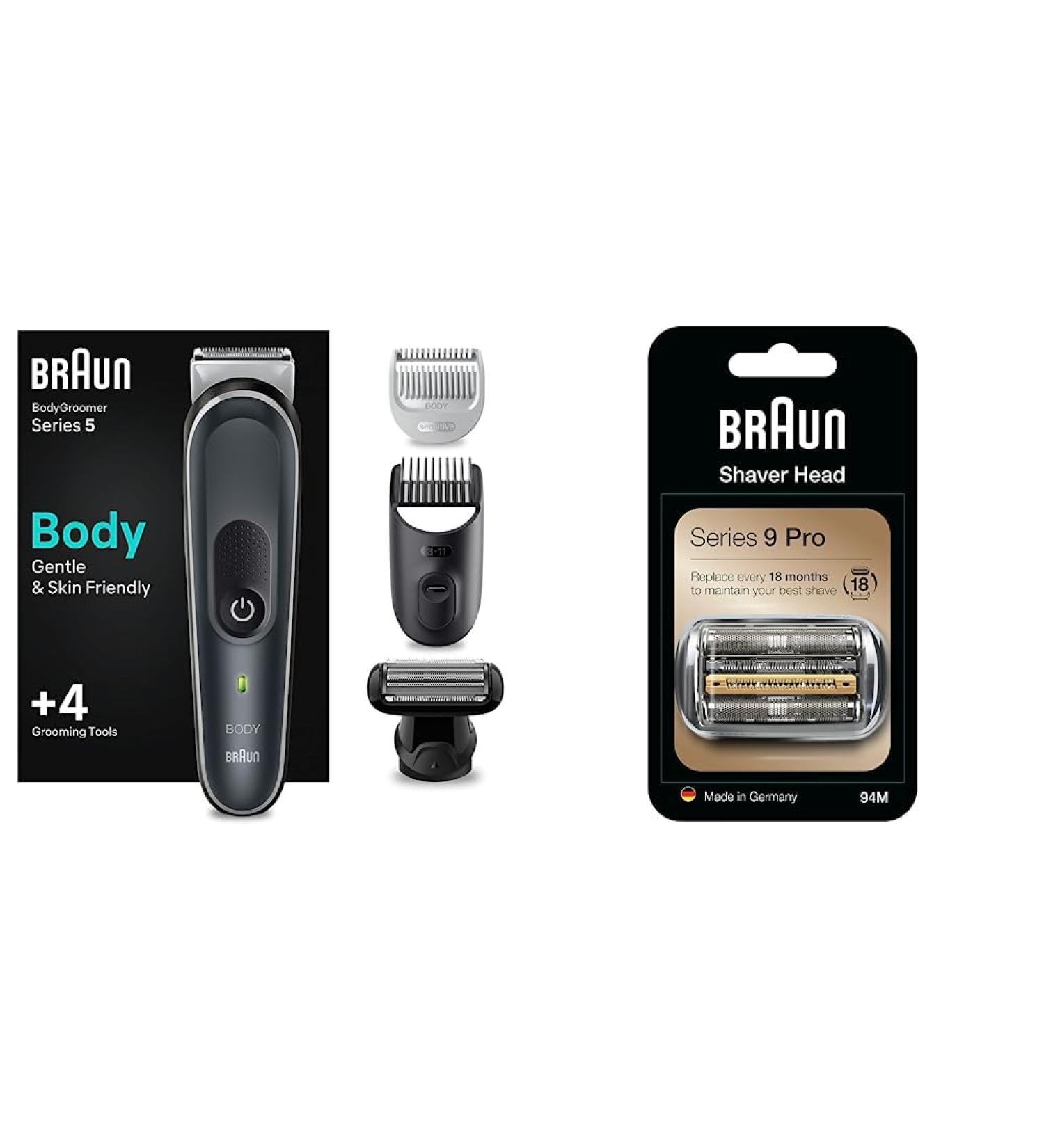 Buy Brown Body Groomer & Electric Shaper Replacement Shear 94M - Compatible with Series 9 Pro & Series 9 Razors | Personal Care for Men - Buy Online on GoSupps.com