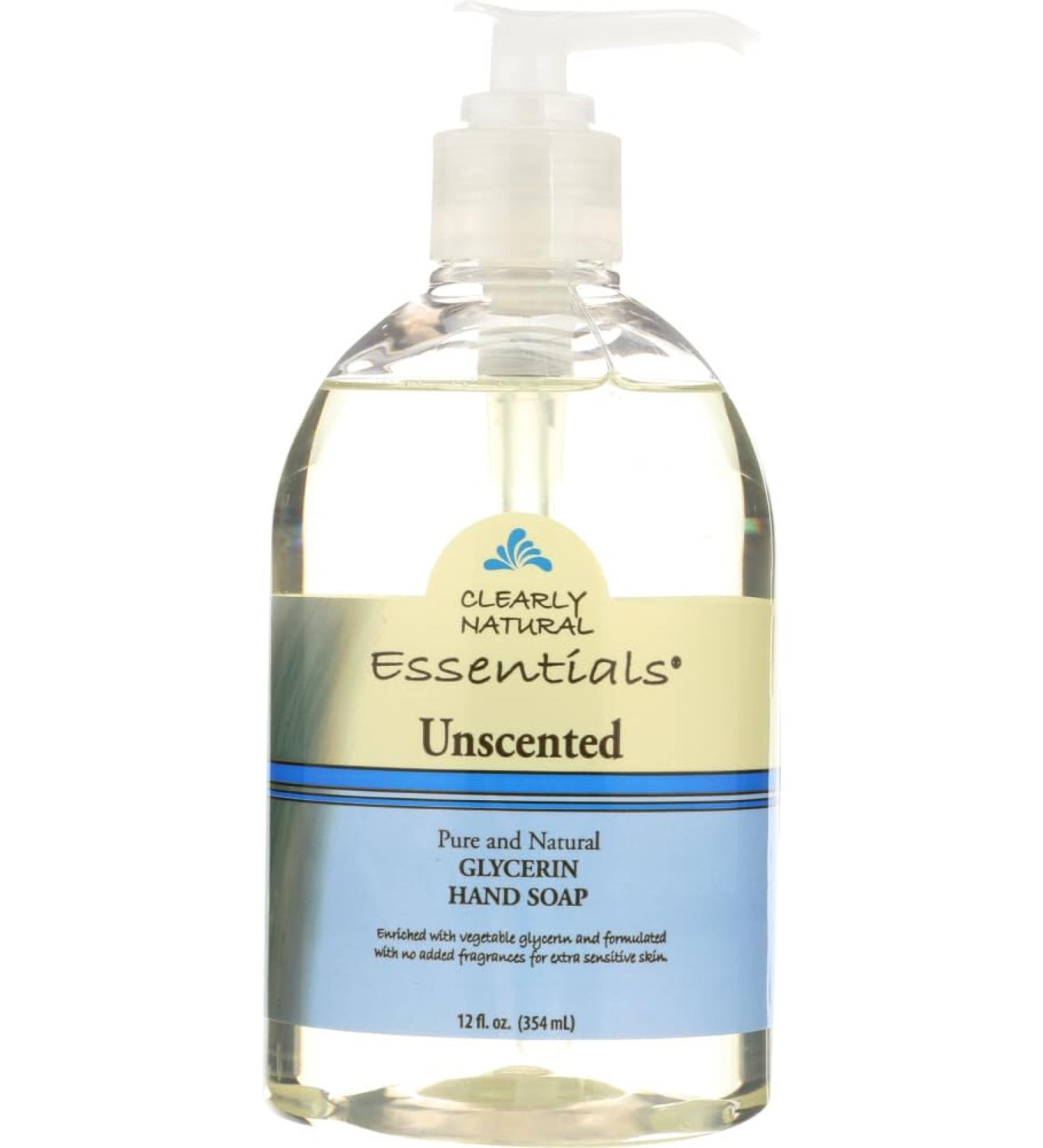 Clearly Natural Pure and Natural Glycerine Hand Soap Unscented - 12 fl oz - Pack of 1 by Clearly Natural - Buy Online on GoSupps.com