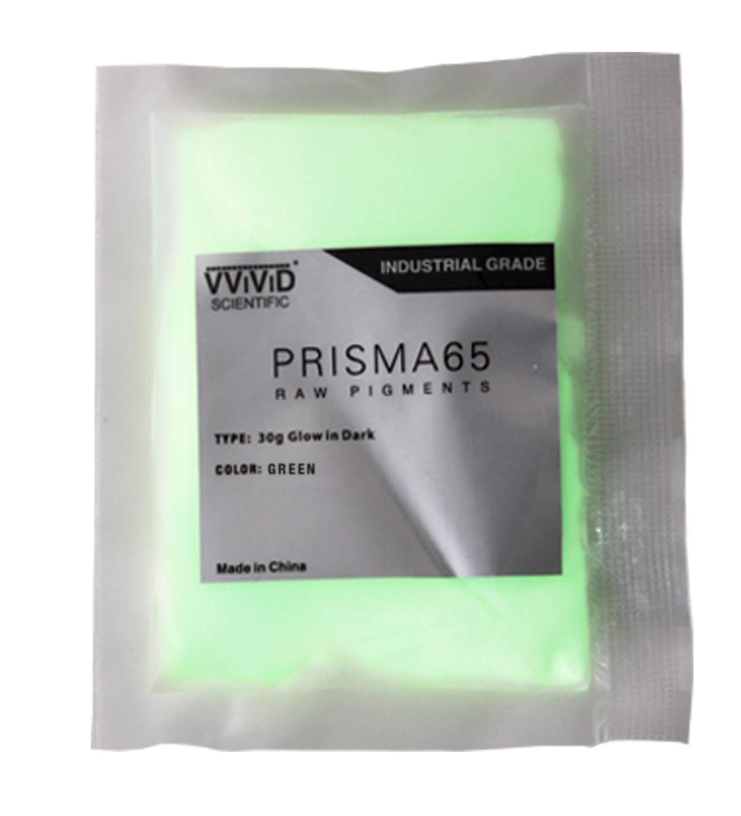 VViViD Green Glow in the Dark Pigment Powder - 30g/1oz Packet - Buy Online on GoSupps.com