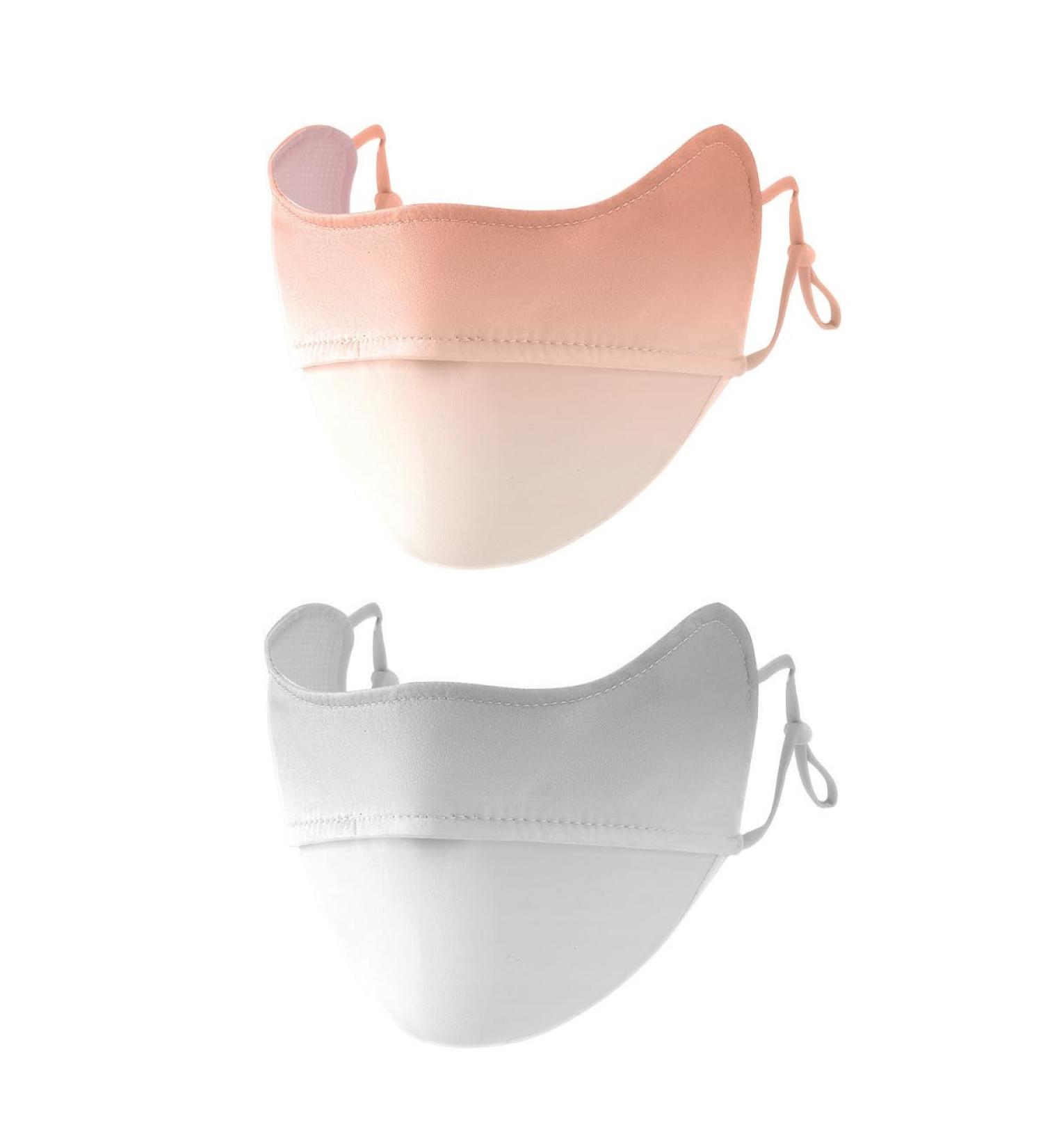 CCAIPU 2Pcs Face Mask for Sun Protection Reusable Washable Breathable Face Mask UV Protection Face Cover Motorcycle Cycling Sport Mask for Outdoor A-Pink/Grey - Buy Online on GoSupps.com