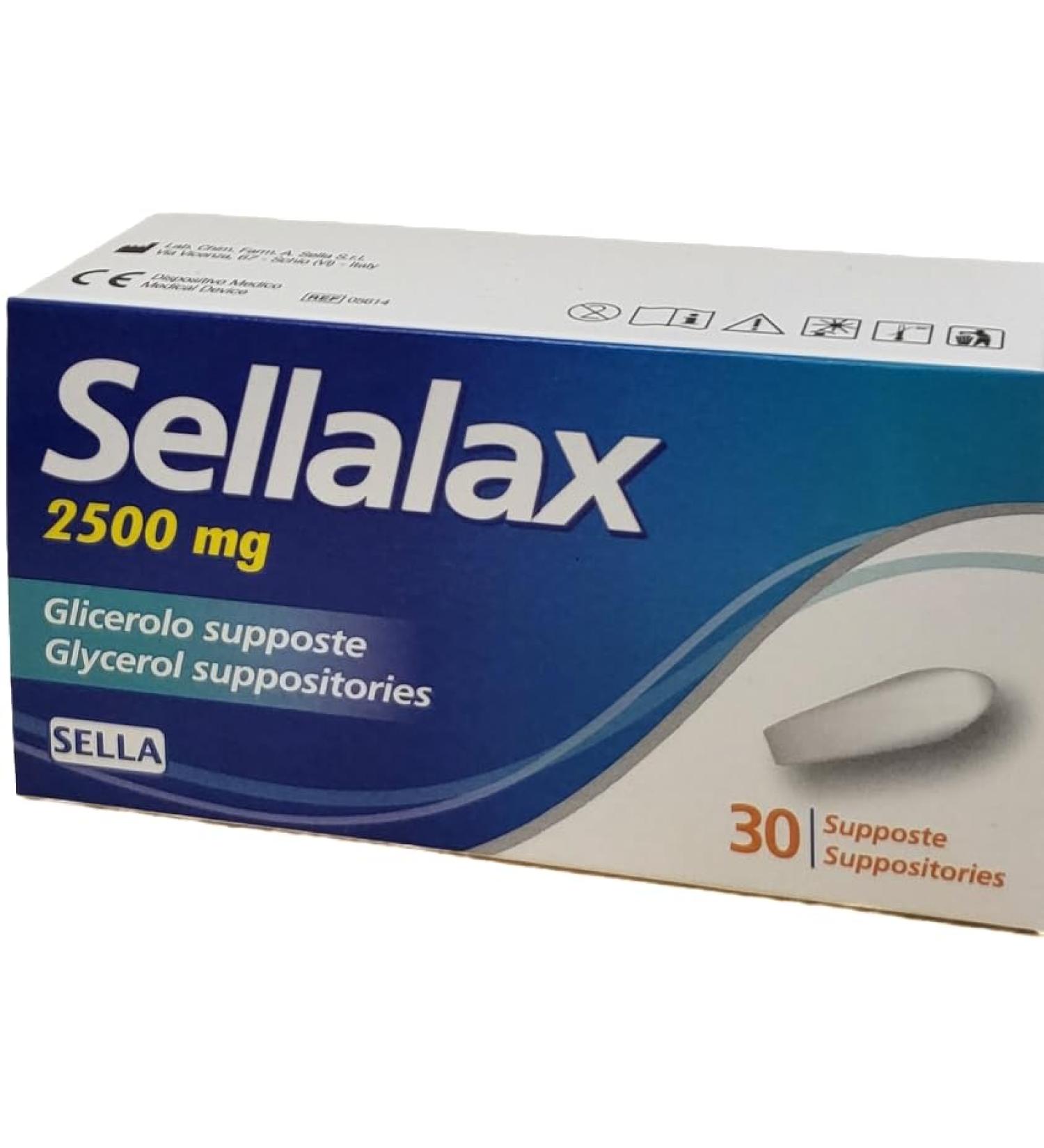ELEVANTA Selle Sellalax 2500 mg Suppositoires glyc rol Lot de 3 bo tes de 30 pi ces chacune