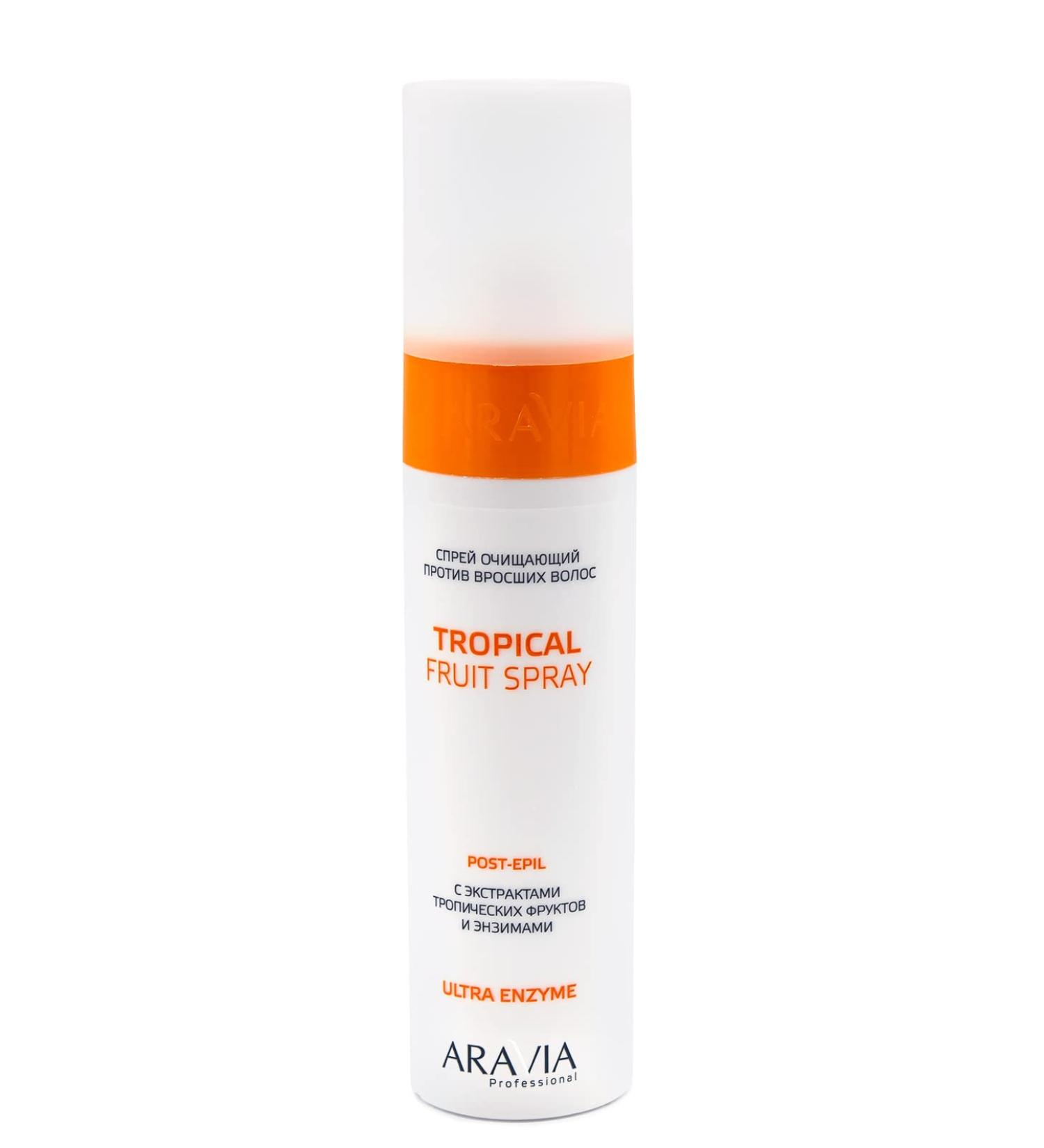 ARAVIA Cleansing Spray for Ingrown Hairs - Tropical Fruits & Enzymes | 250 ml | 8.5 Fl Oz | International Shipping Available - Buy Online on GoSupps.com