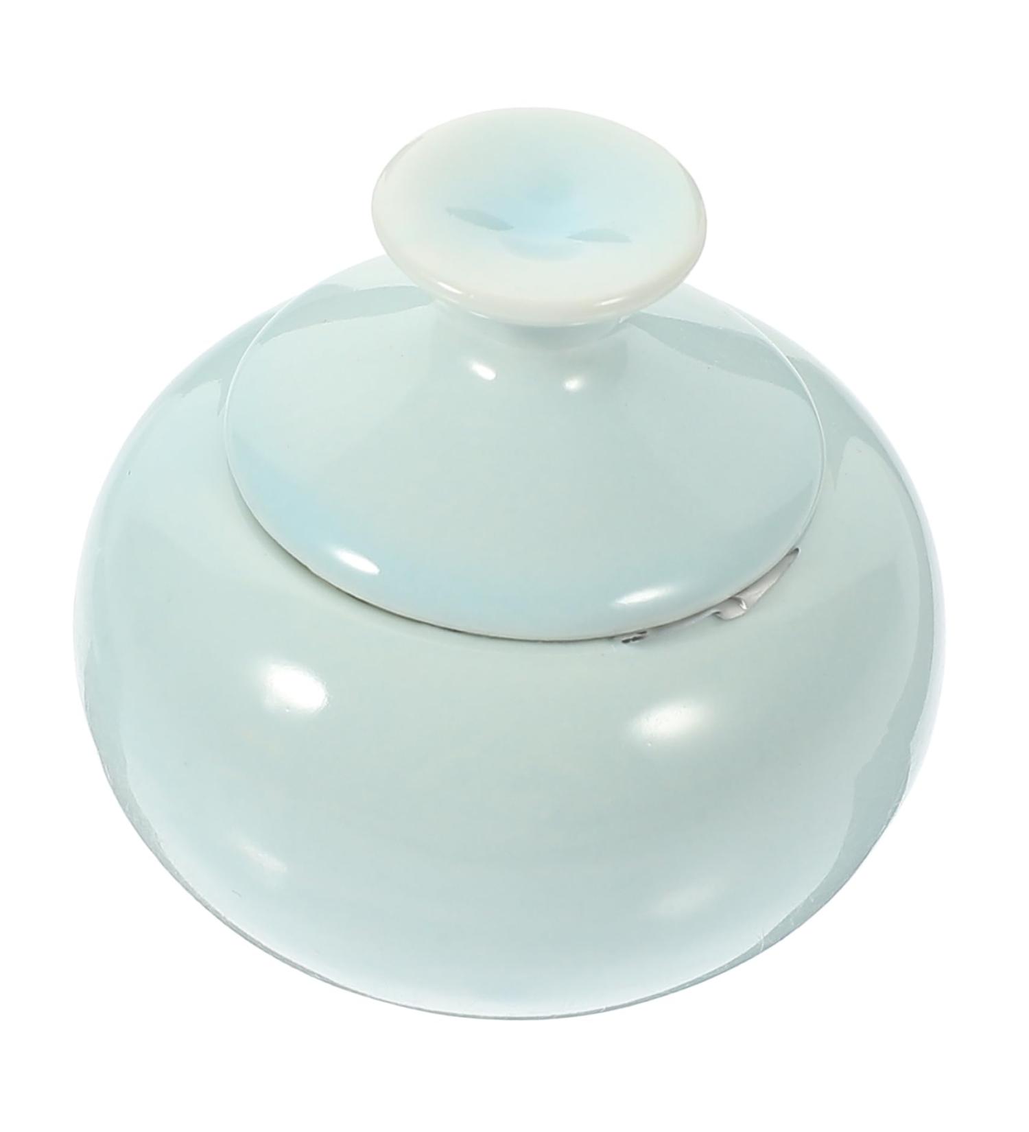 Didiseaon rouge lipstick jars empty cosmetic chinese lipstick jar Storage tank travel can lip balm mini sample jar skin care products cream jar creami Kamaru vial little medicine 4.7x4.7cm Sky-blue - Buy Online on GoSupps.com