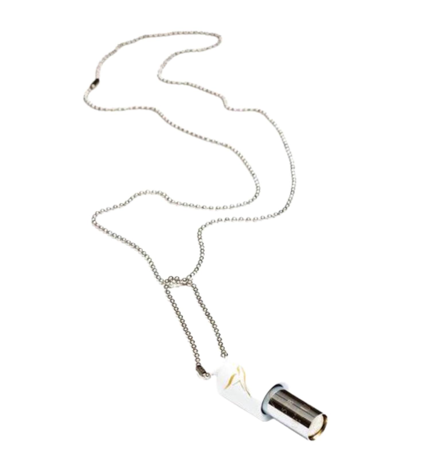 Lovetuner 528 Hz Breathing & Meditation Necklace | Sound Healing Mindfulness Device for Anxiety & Stress Relief - Buy Online on GoSupps.com