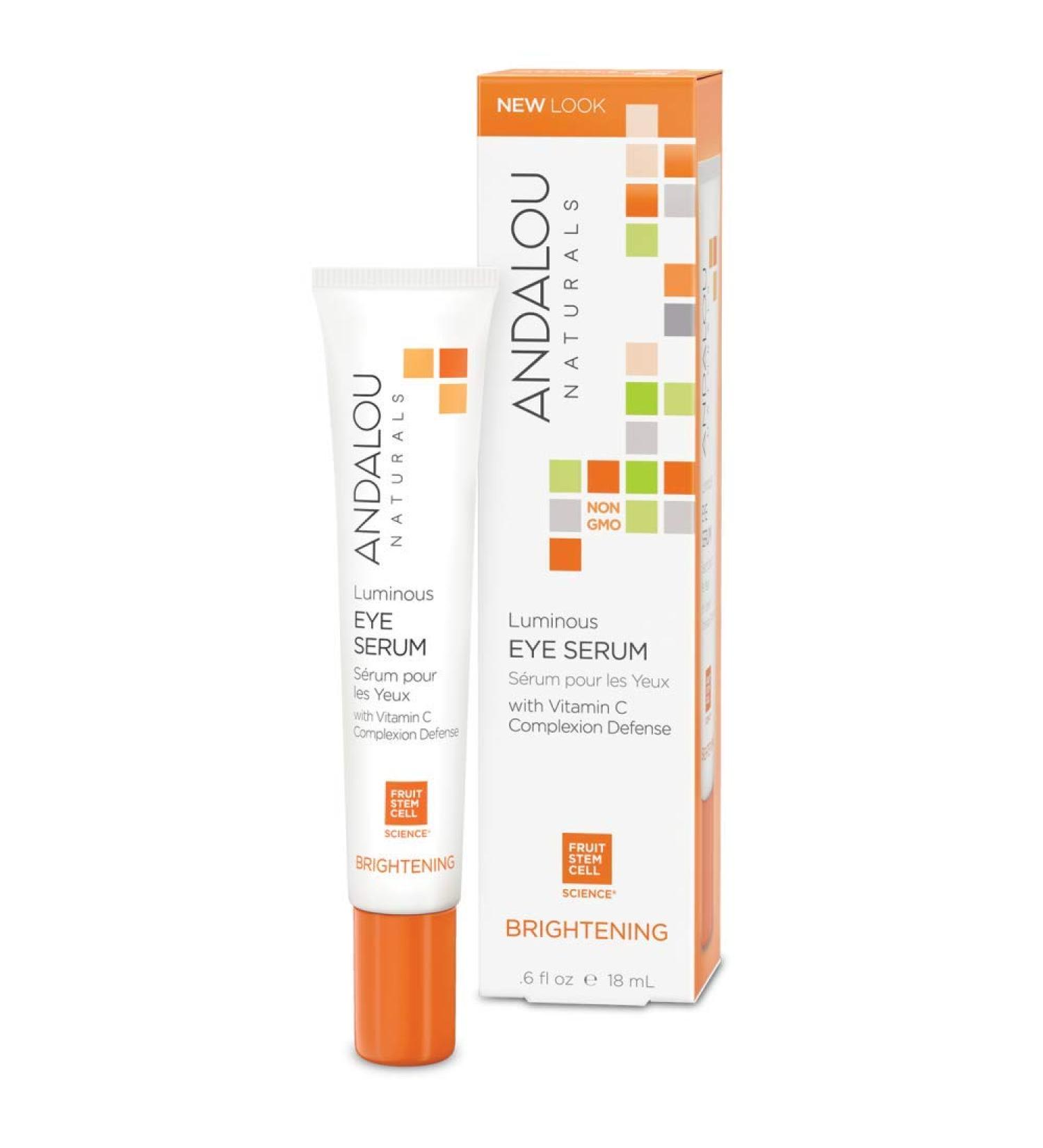 Andalou Naturals Eye Serum Luminous .60 Fz