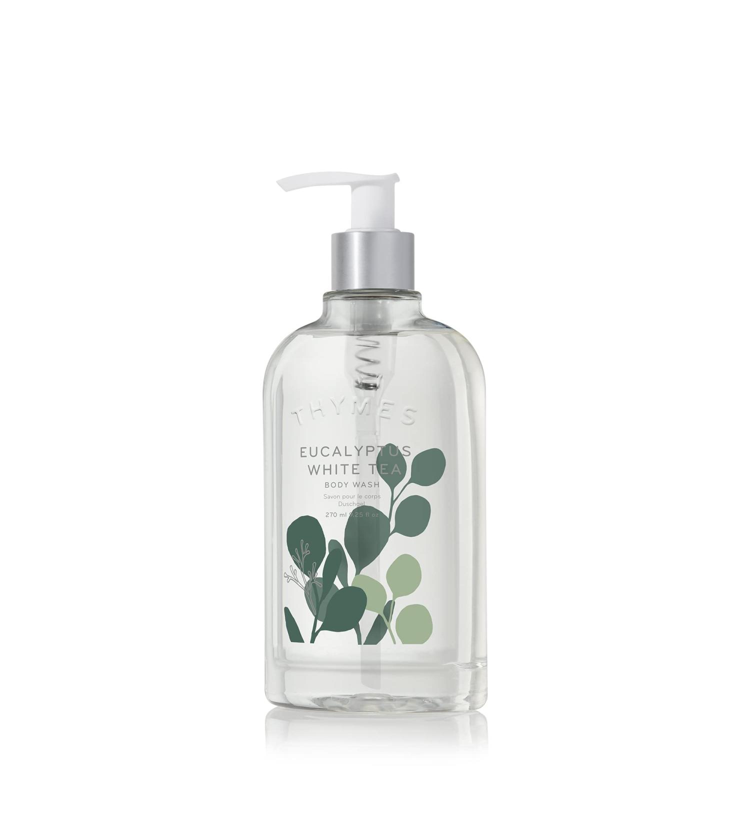Thymes Eucalyptus White Tea Body Wash - 9.25 Fl Oz Pump - Buy Online on GoSupps.com