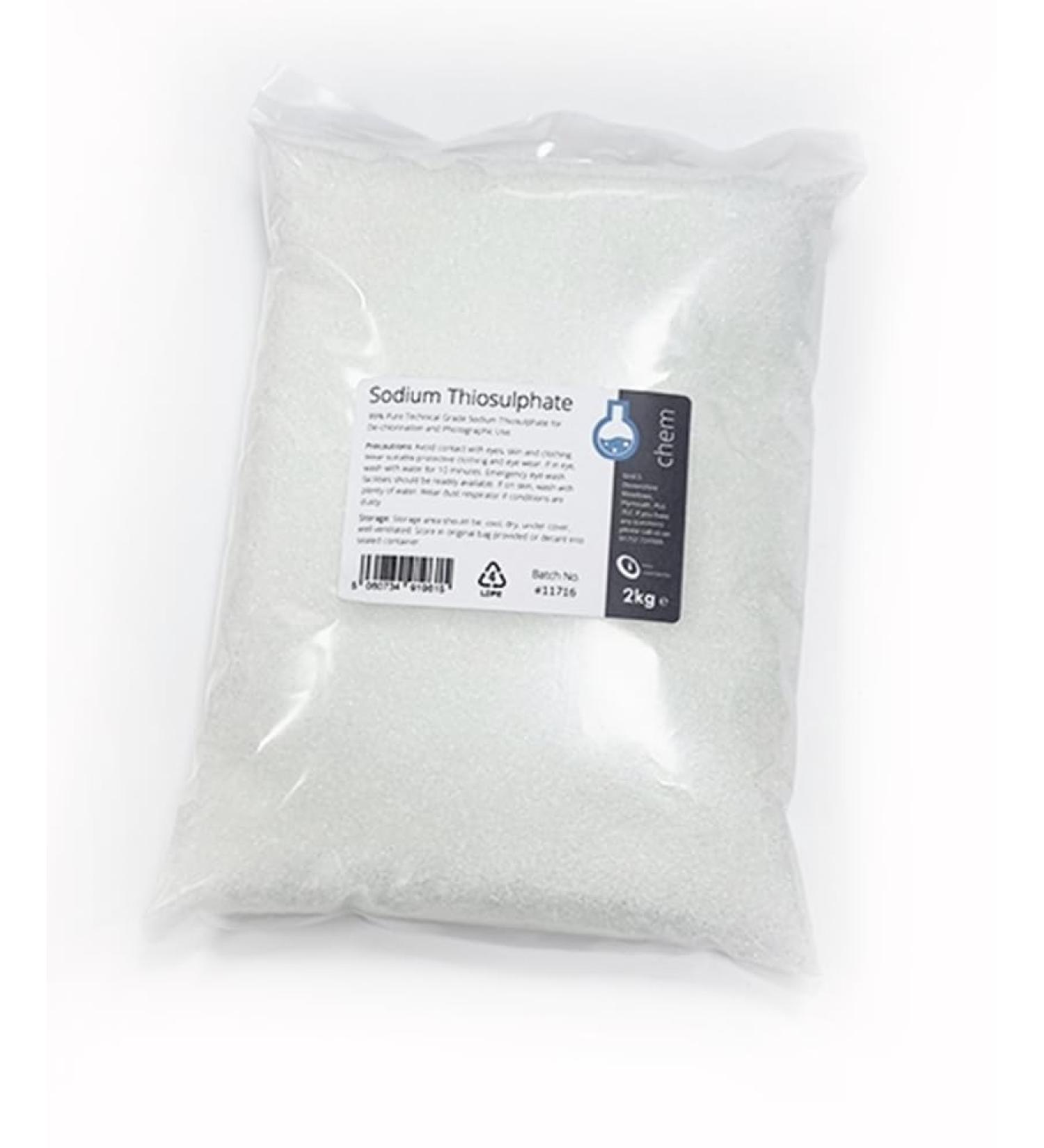 Sodium Thiosulphate 2kg - Aquarium Dechlorinator Photographic Processing