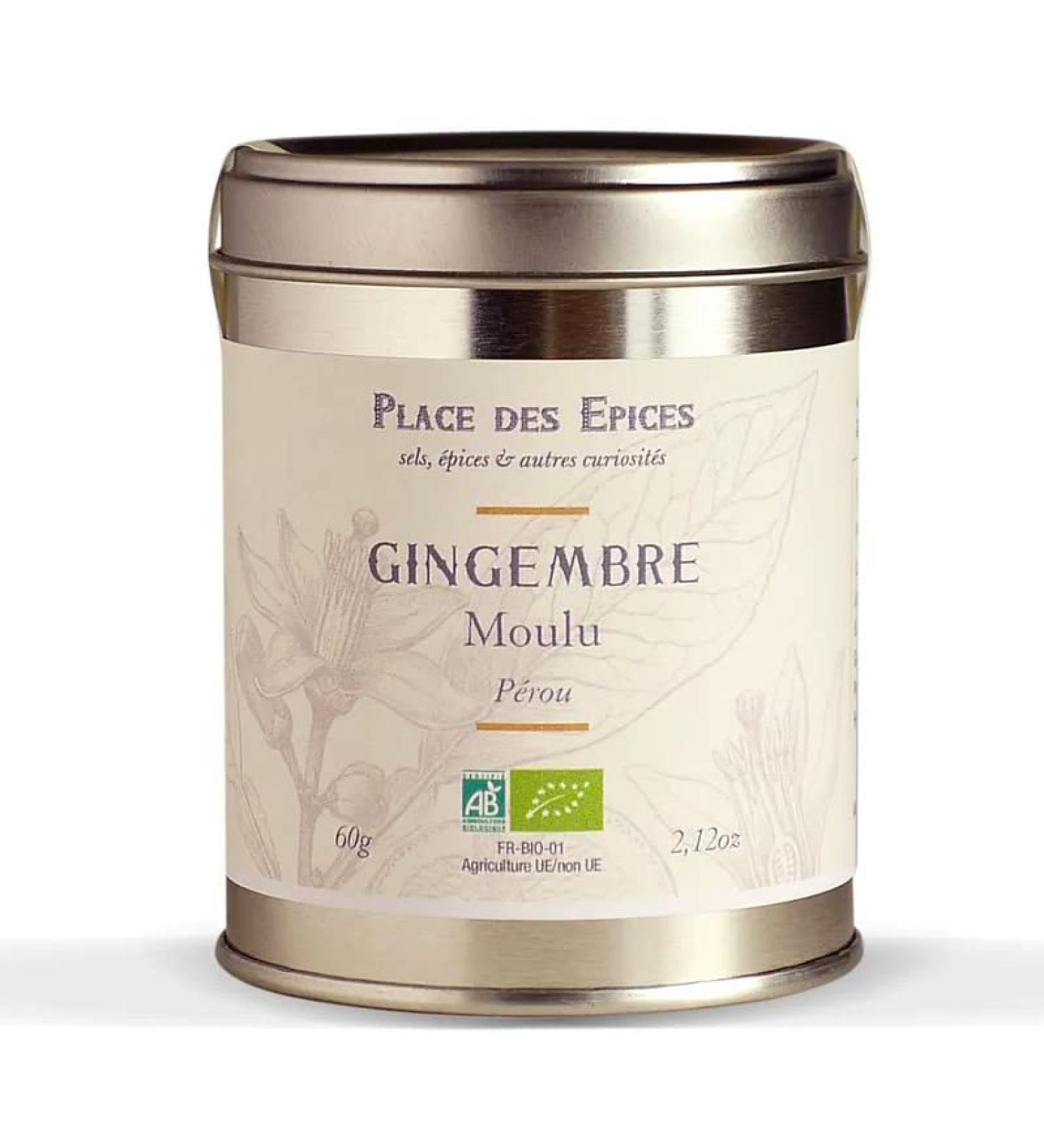  Mon epicerie fine de terroir Ground Ginger 50g - Buy Online on GoSupps.com