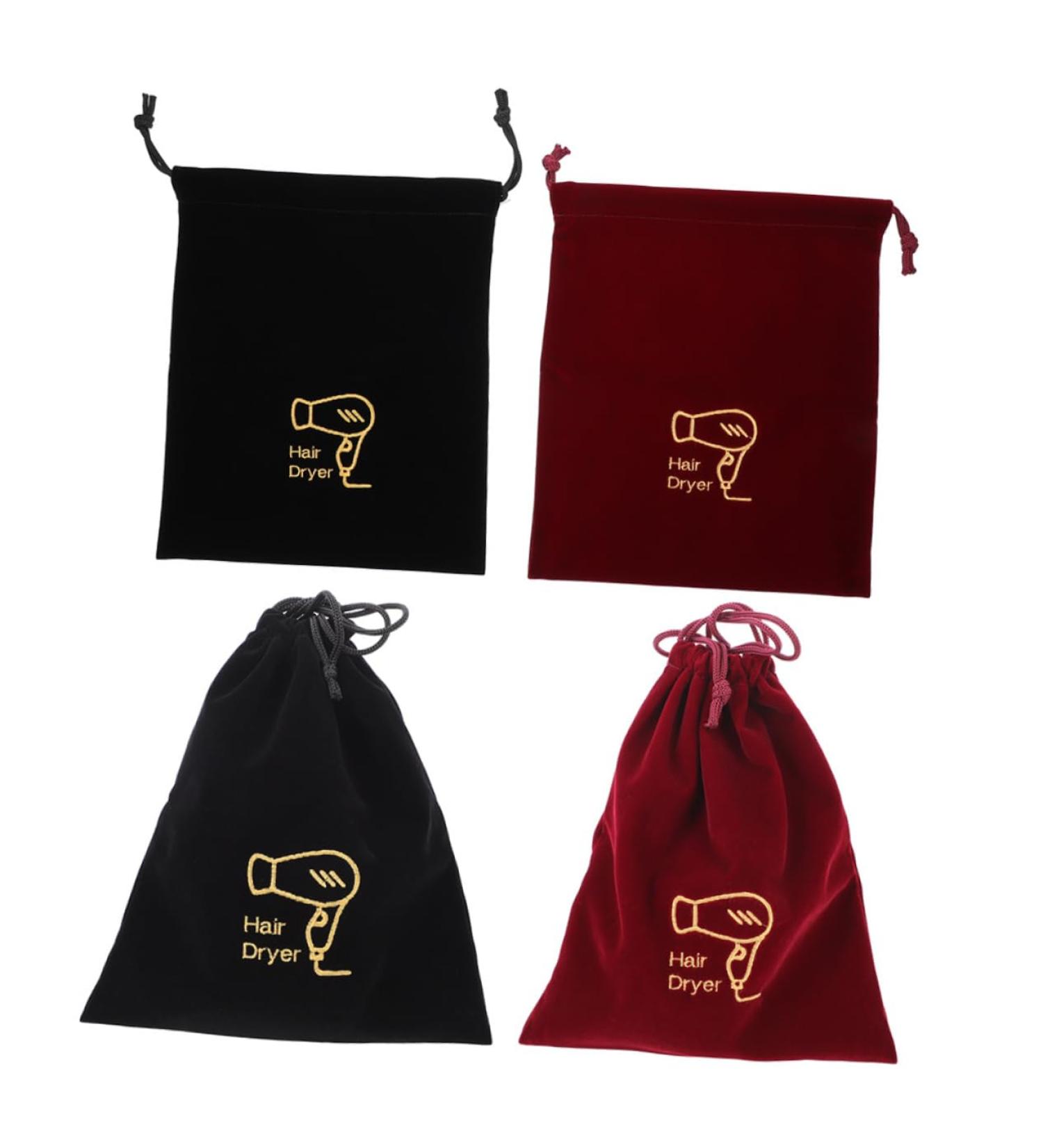 PLAFOPE 4pcs Storage Bag Drawstring Hair Dryer Bag Drawstring Hair Dryer Carriers The Tote Bag Fabric - Buy Online on GoSupps.com