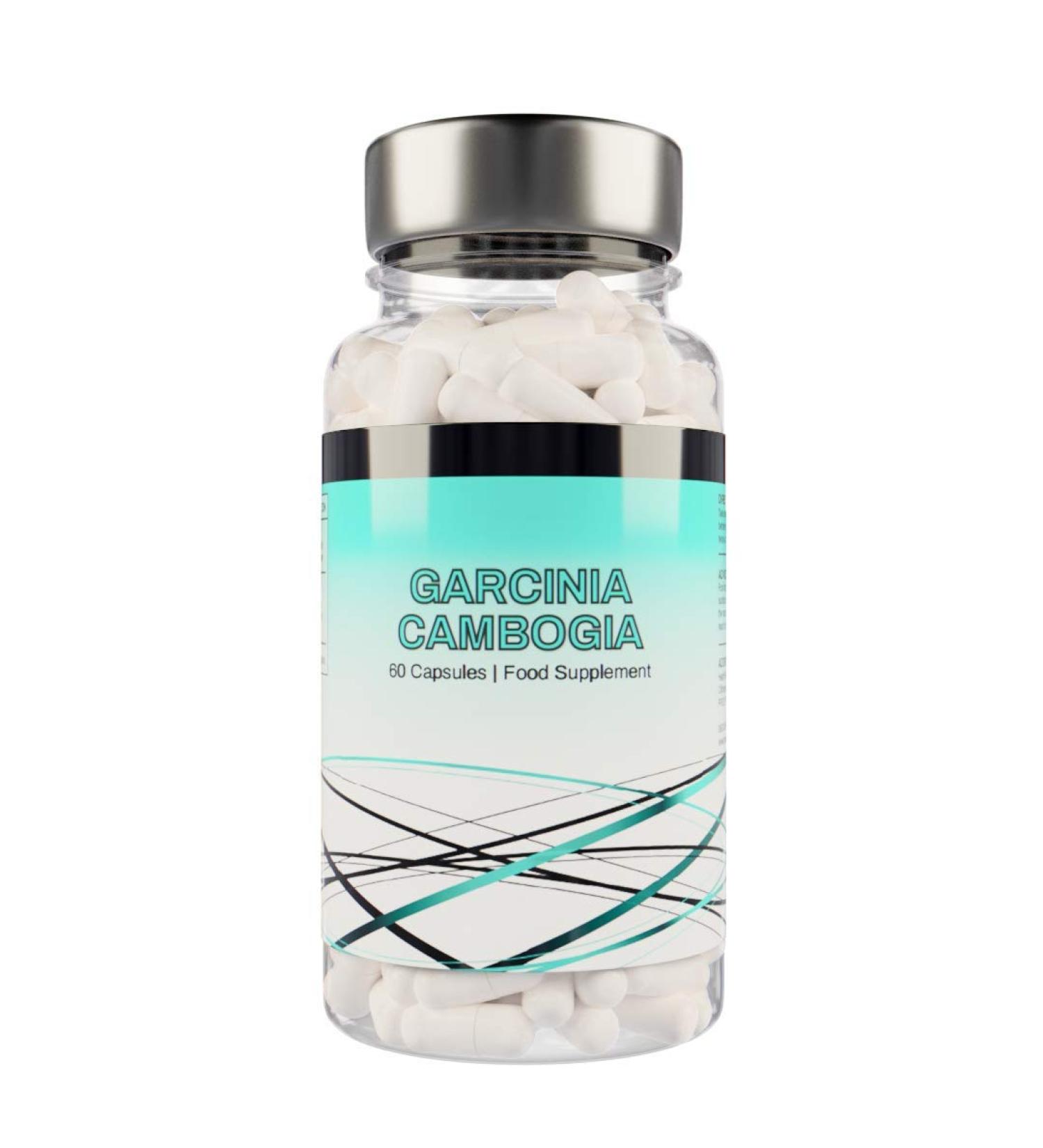 Garcinia Cambogia | 60 Capsules - 500mg | Premium Quality | Suitable for Vegetarians