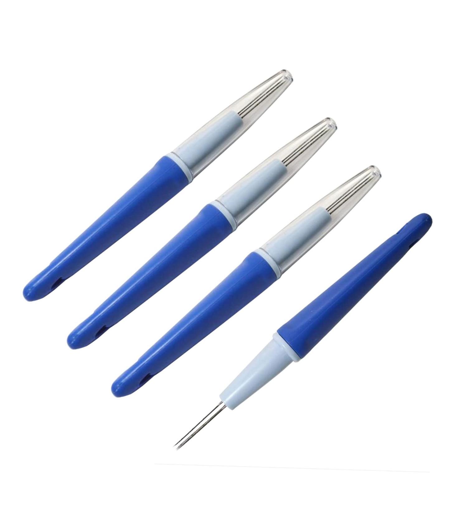 YWNYT 4Pcs Mini Needle Felting Tools Set - Embroidery DIY Pen Style Kit with 3 Needles and Holder - Wool Felt Essential Tool for Needle Felting - Accessories Included - Buy Online on GoSupps.com