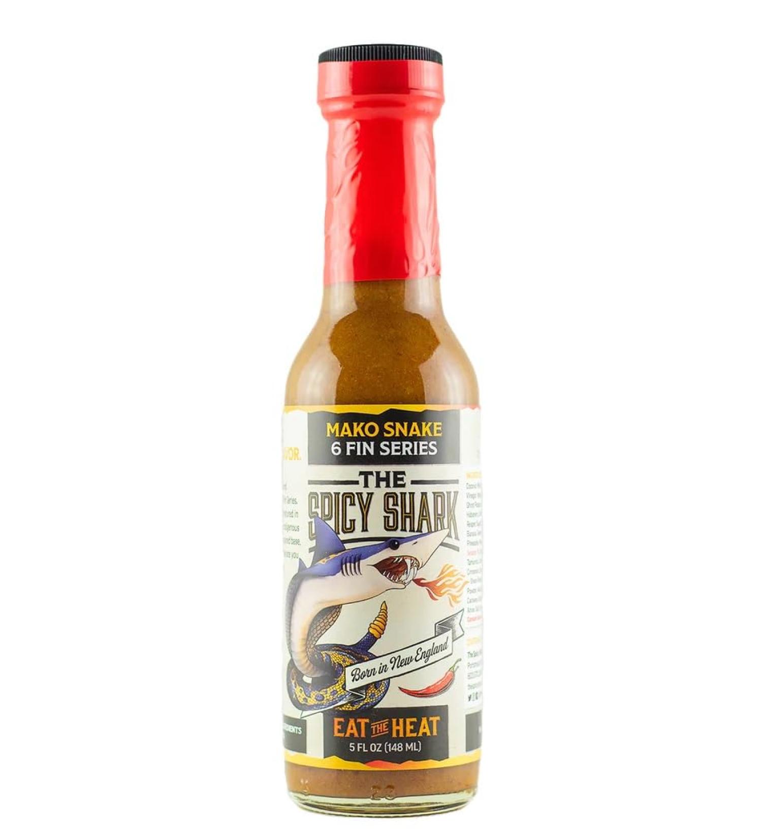 The Spicy Shark Mako Snake Hot Sauce - Buy Online on GoSupps.com