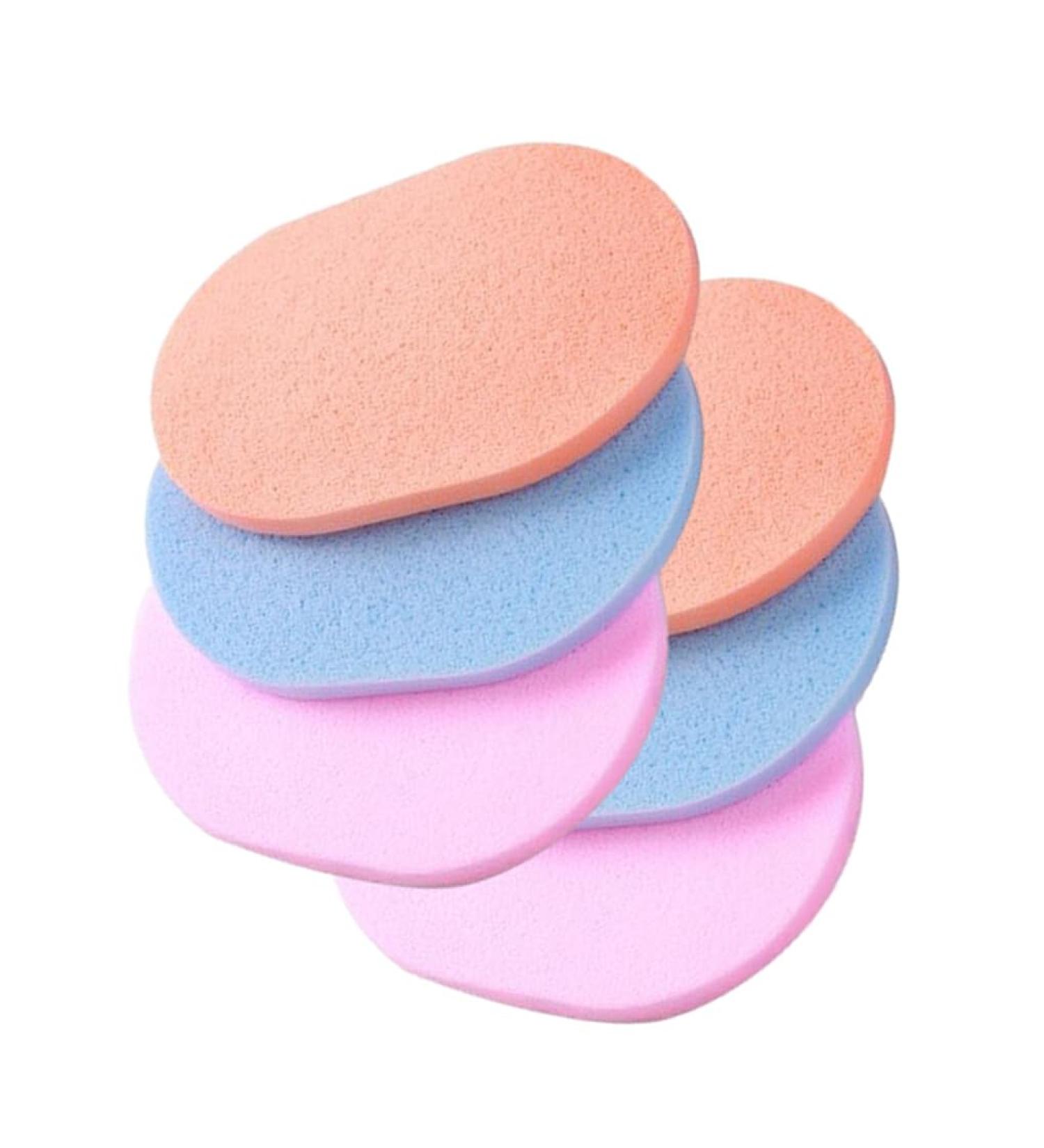 Dajidafu 6piece Makeup Removal Made Easy Suitable For All Skin Types Gentle Cleansing Cotton Makeup Remover Sponge Sponge Makeup thin - Buy Online on GoSupps.com