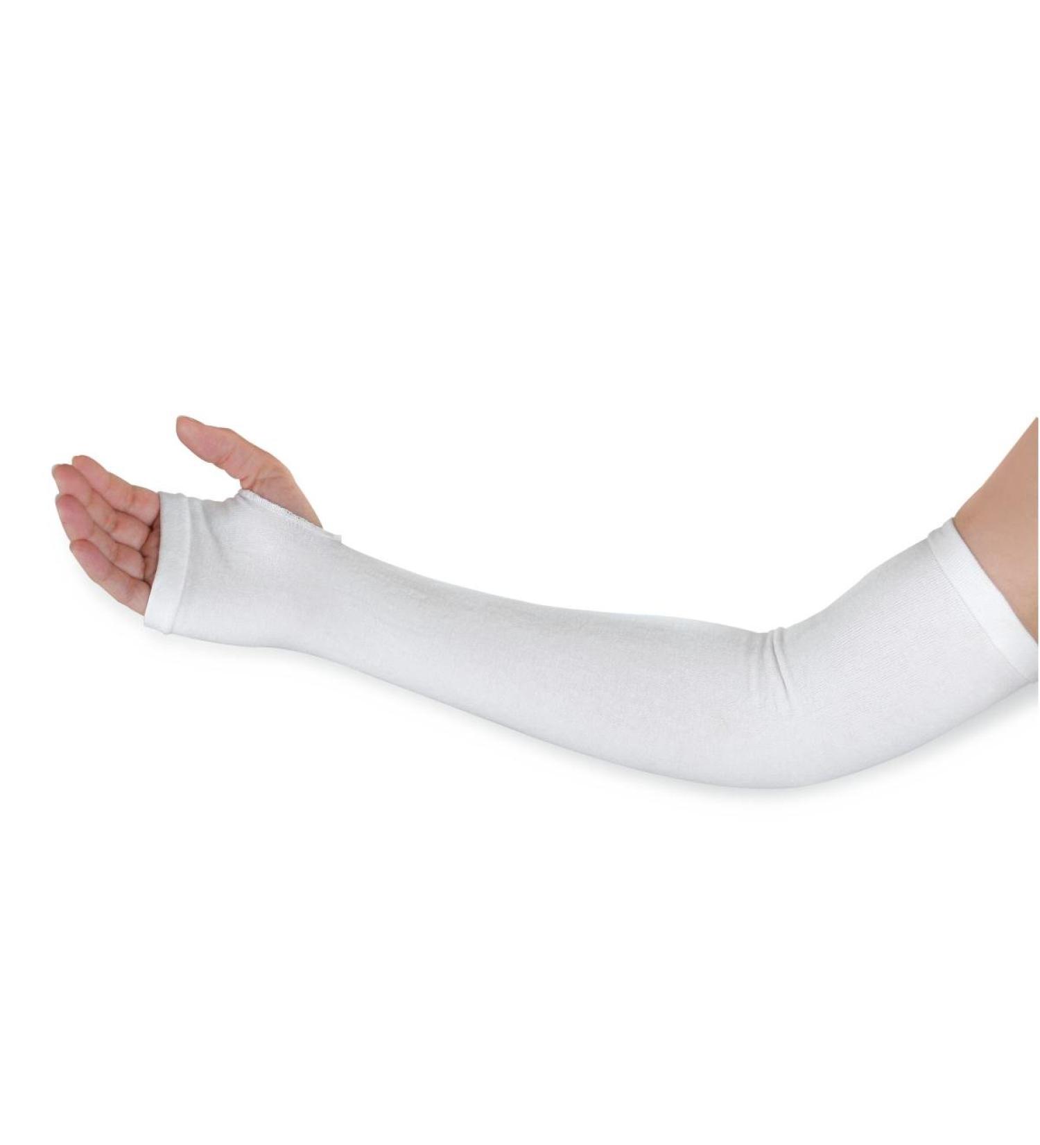 Medline Protective Arm Sleeve with Thumb Loop - Universal Fit 18" Length | Durable Medical Equipment for International Shipping - Buy Online on GoSupps.com