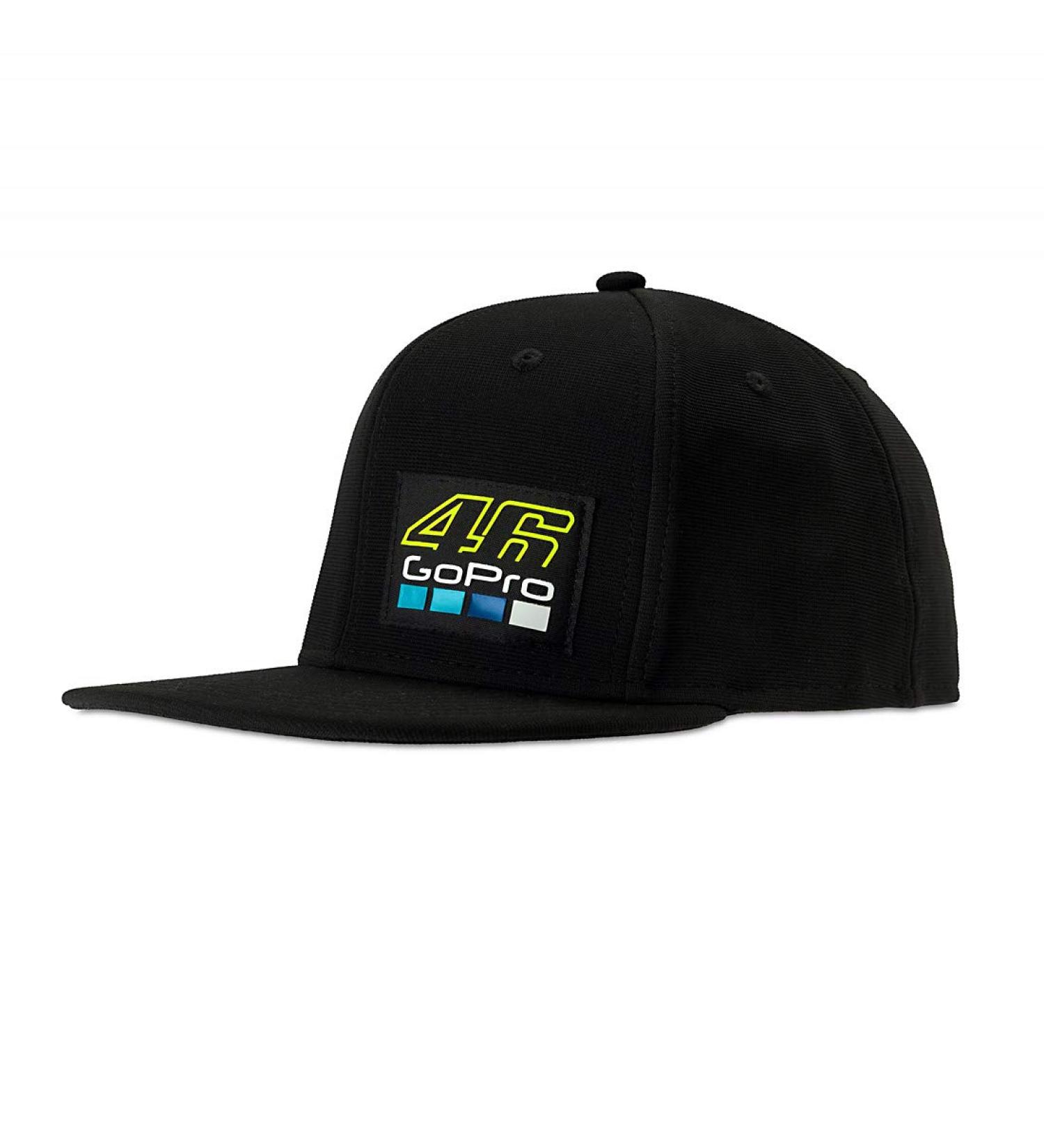 Buy Valentino Rossi Cap with Visor 46 GOPRO - Men's Black One Size | International Shipping Available - Buy Online on GoSupps.com