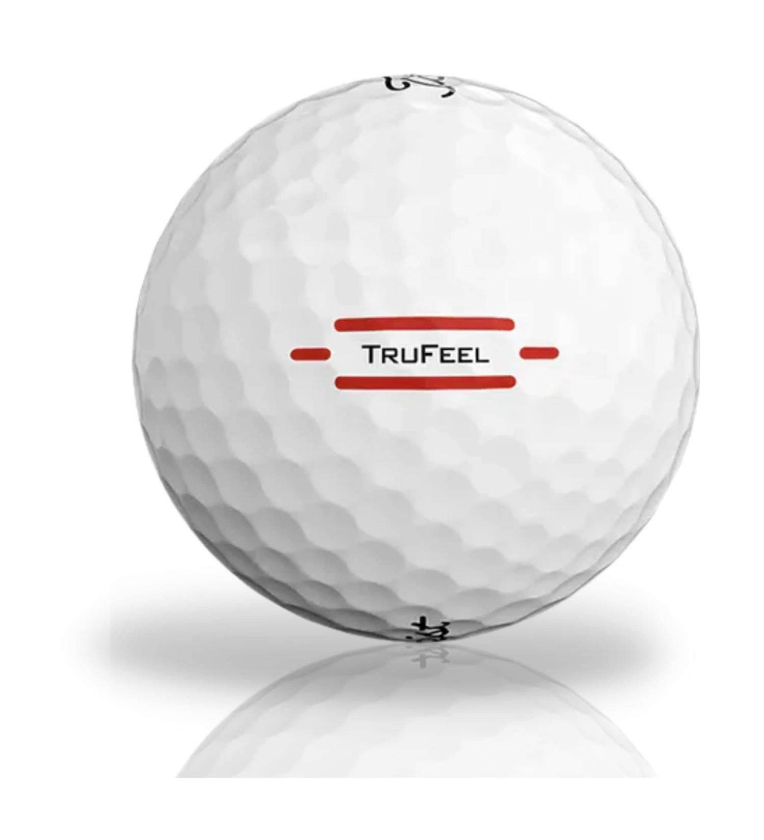 Trufeel AAAA Quality White 4A Recycled Golf Balls - Bulk Pack of 50 - Soft Feel for Men and Women | Golf Ball Monkey - Buy Online on GoSupps.com