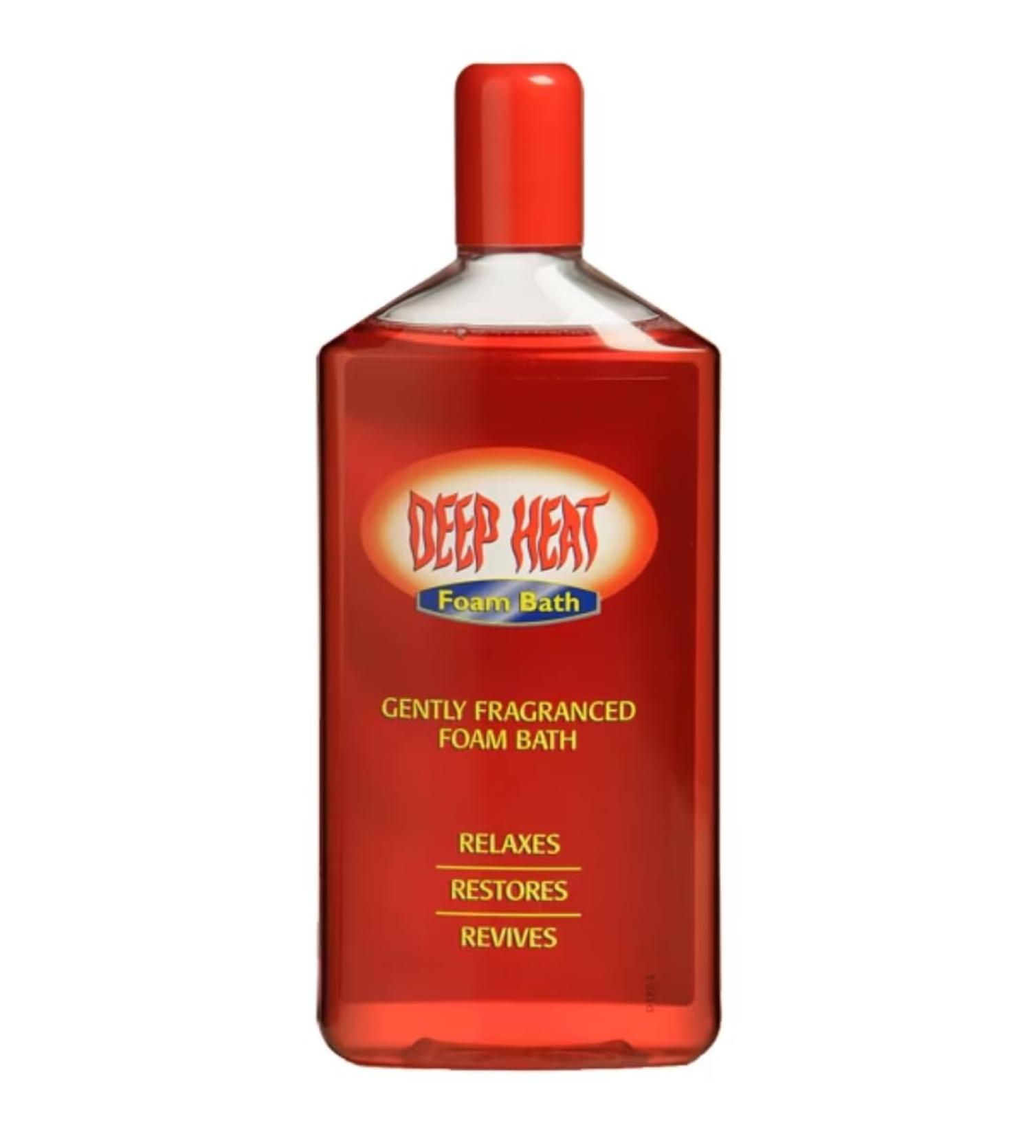 Mentholatum Deep Heat Foam Bath 350ml - Soothing Muscle Relief | Pack of 1 - Buy Online on GoSupps.com