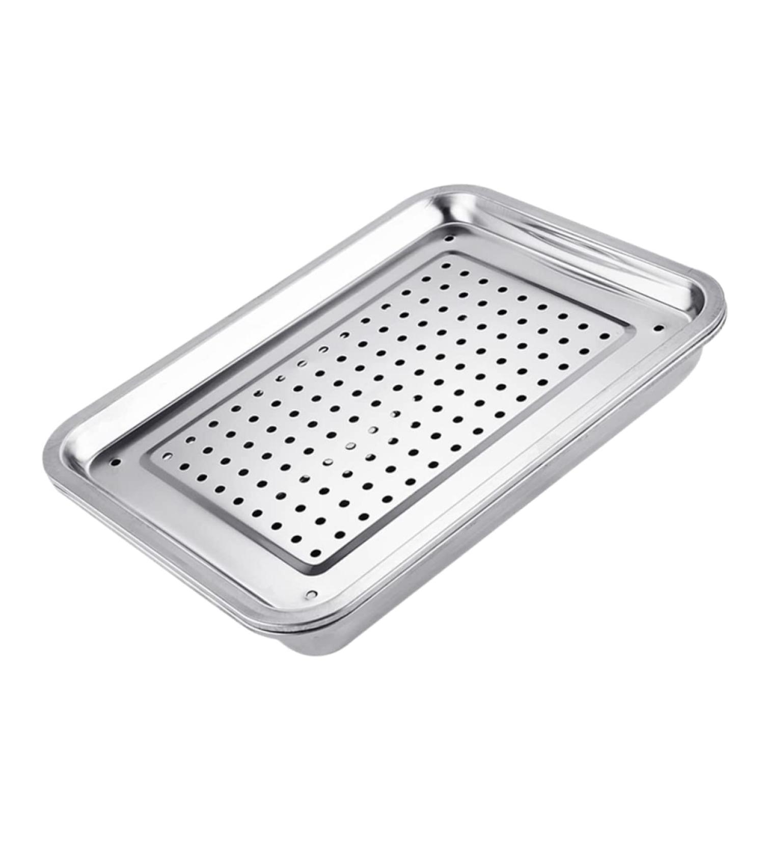 Alipis Dessert Serving Tray Food Server Tray Breakfast Tray Tea Cup Tray Tea Tray Japanese-Style Silver 36*27CM - Buy Online on GoSupps.com