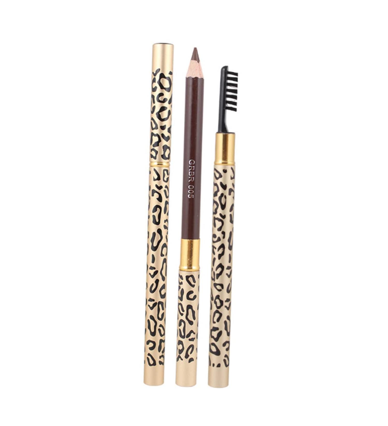 Outanaya 2pcs Makeup Eyebrow Pencils Pencil with Brow Brush Microblading Eyebrow Pen Eyebrow Crayon Wooden 1 count (Pack of 1) As Shown - Buy Online on GoSupps.com