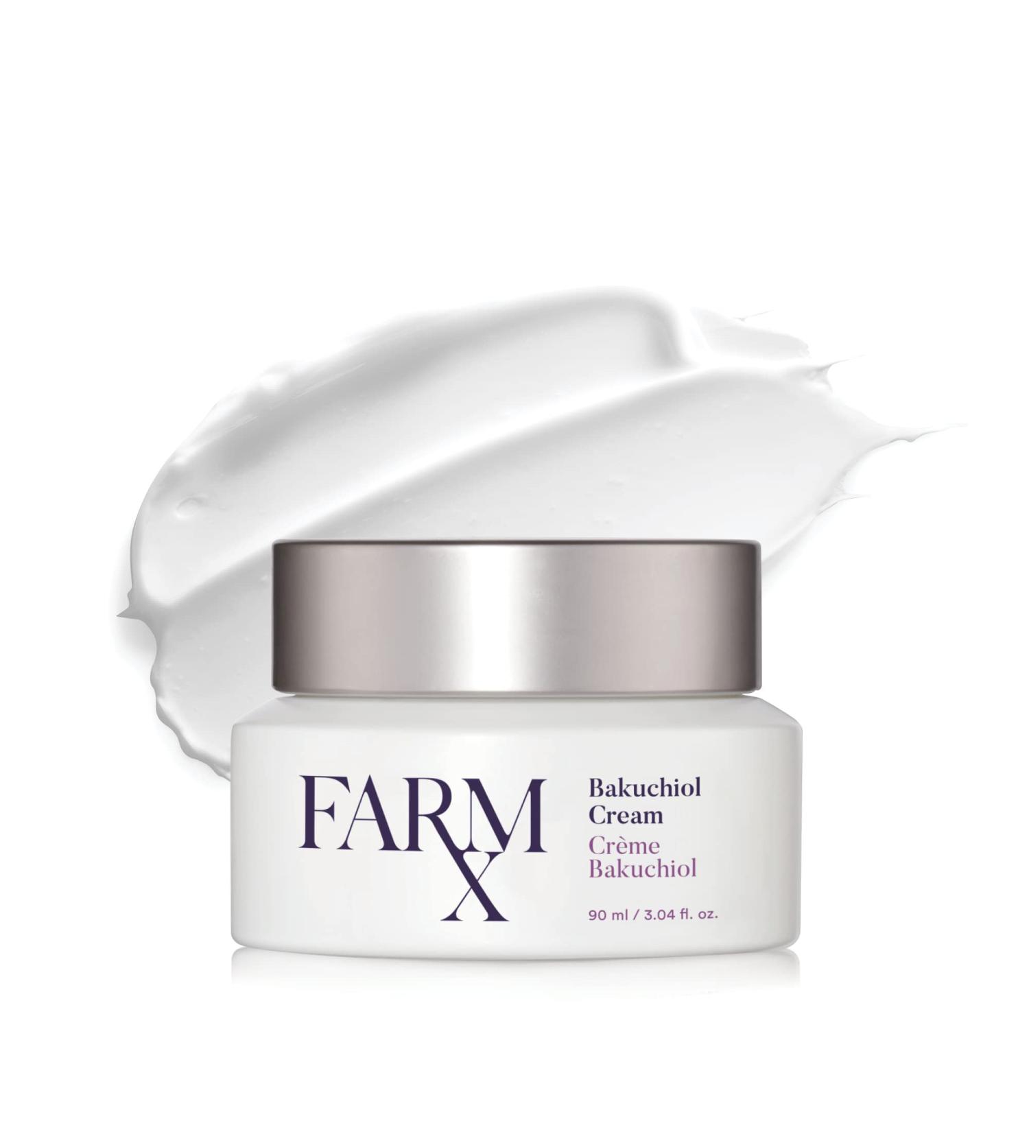 Farm Rx Bakuchiol Cream - Vegan Anti-Aging Moisturizer | Natural Retinol Alternative for Radiant Skin (90 ml) | Clean Beauty for All Skin Types - Buy Online on GoSupps.com