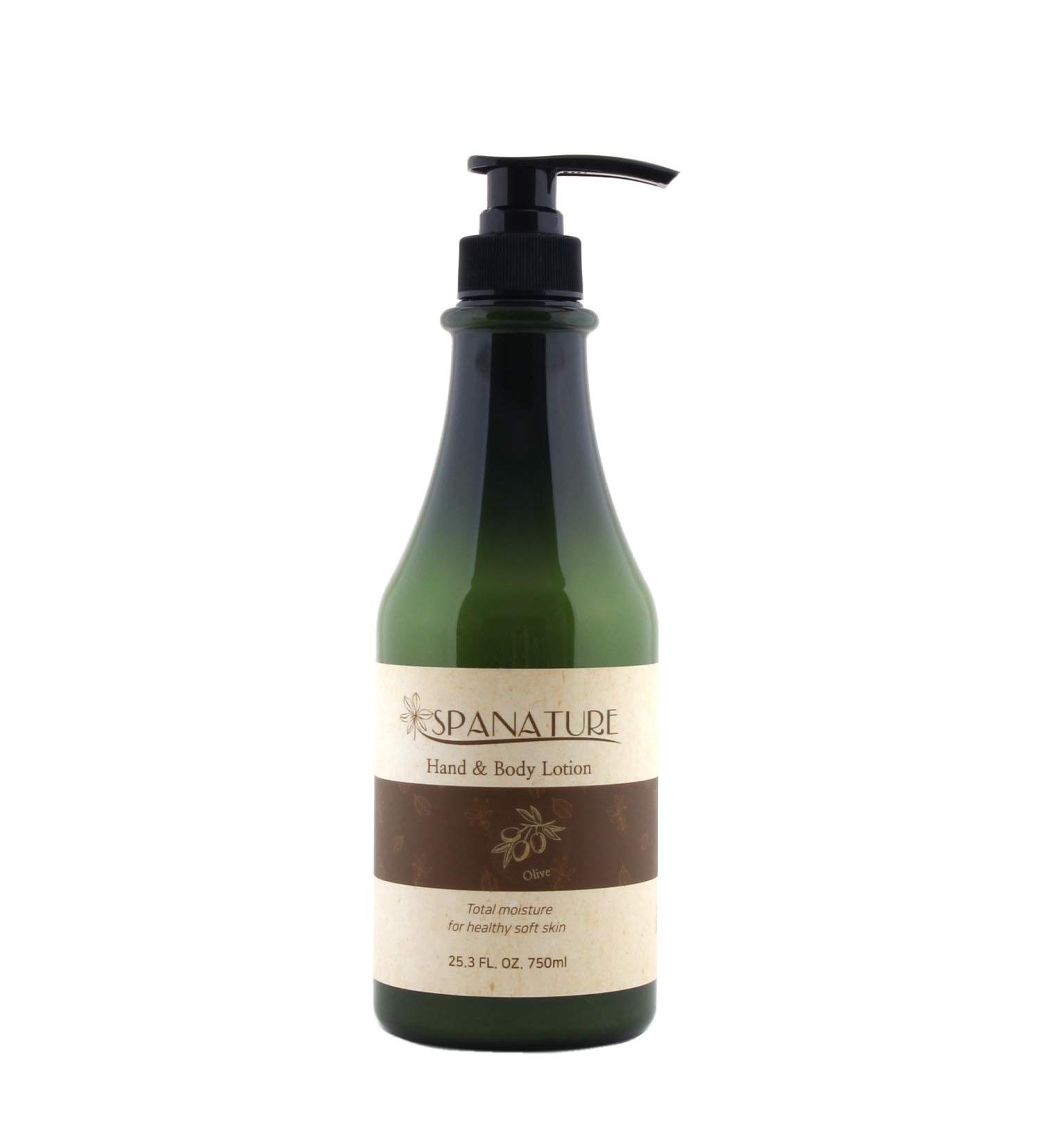 Olive Hand & Body Lotion - Moisturizing & Nourishing - 750ml/25oz - Made in Korea - Buy Online on GoSupps.com