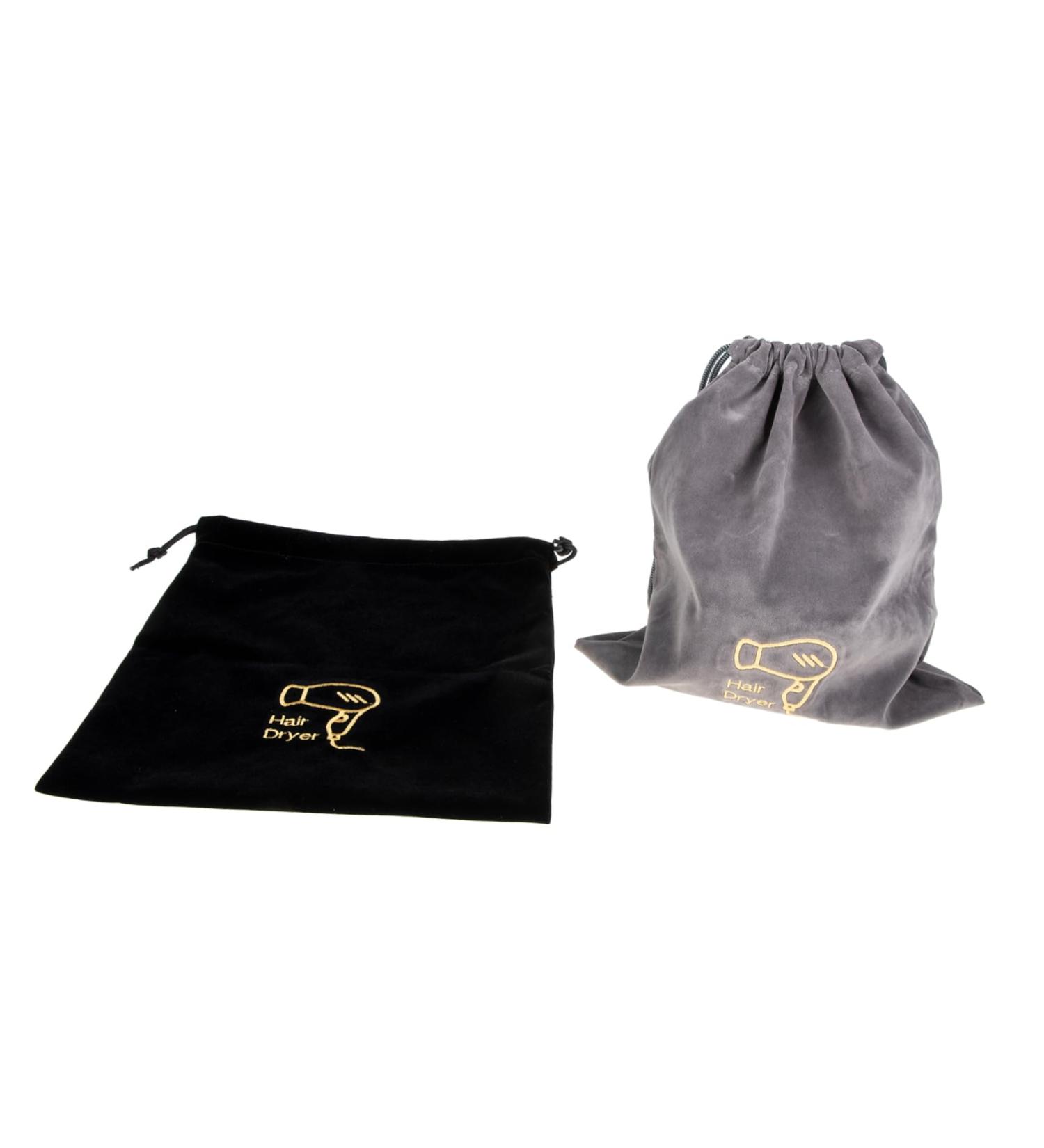 Mipcase 2pcs Hair Dryer Bag Travel Hair Tools Hotel Drawstring Bag Multifunctional Drawstring Bags Set Iron - Buy Online on GoSupps.com