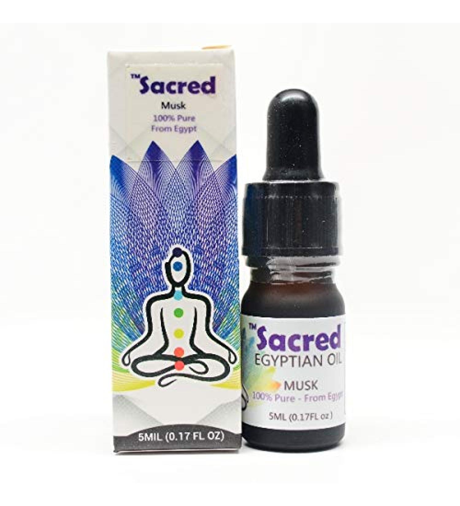 Sacred Musk Egyptian Essential Oil | Natural Sacral Chakra Balancing | Pure Therapeutic Organic Extract for Healing & Wellness - Buy Online on GoSupps.com