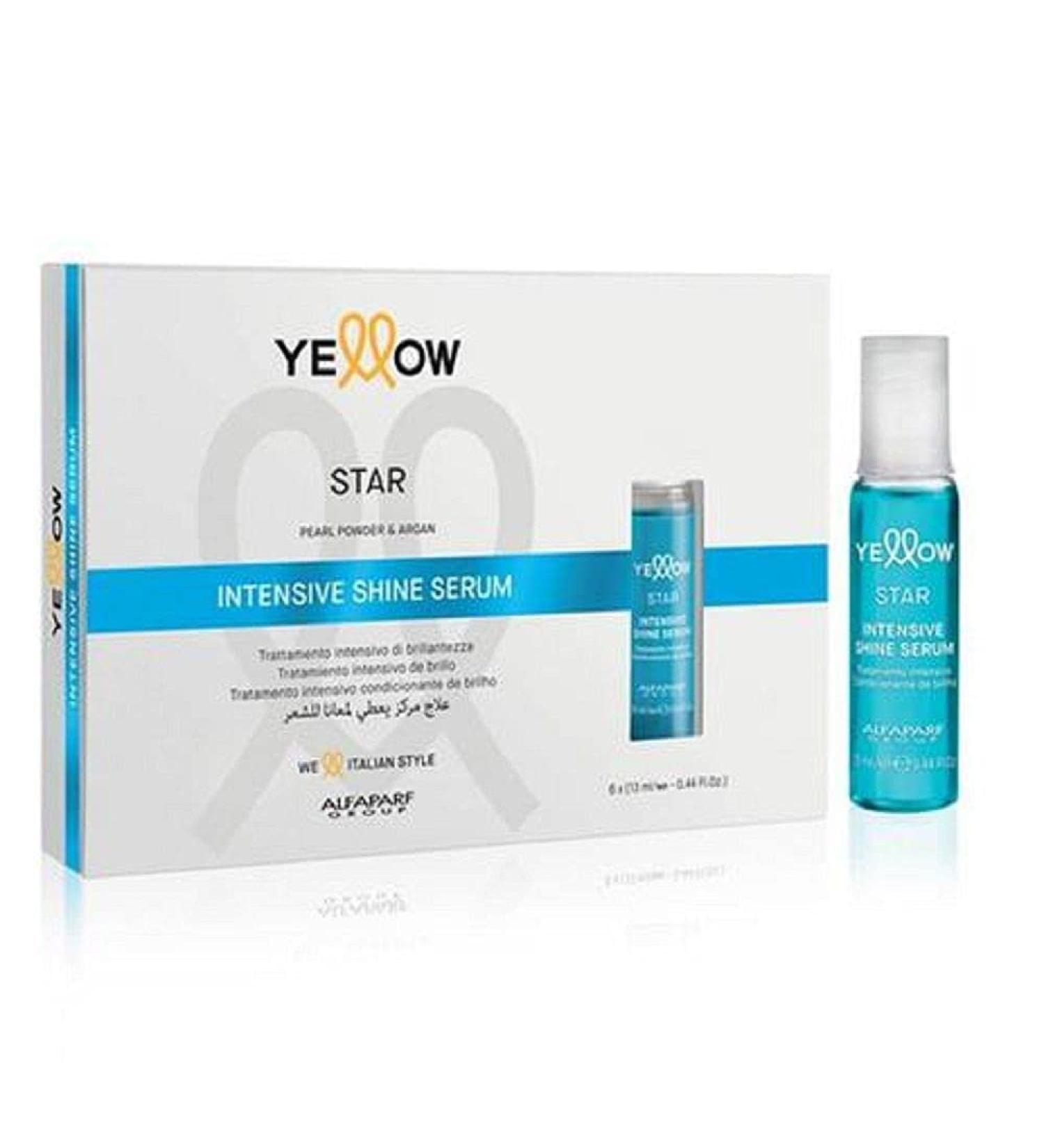Yellow Star Intensive Shine Serum 6 x 13 ml Lightening treatment (Alfaparf Group)