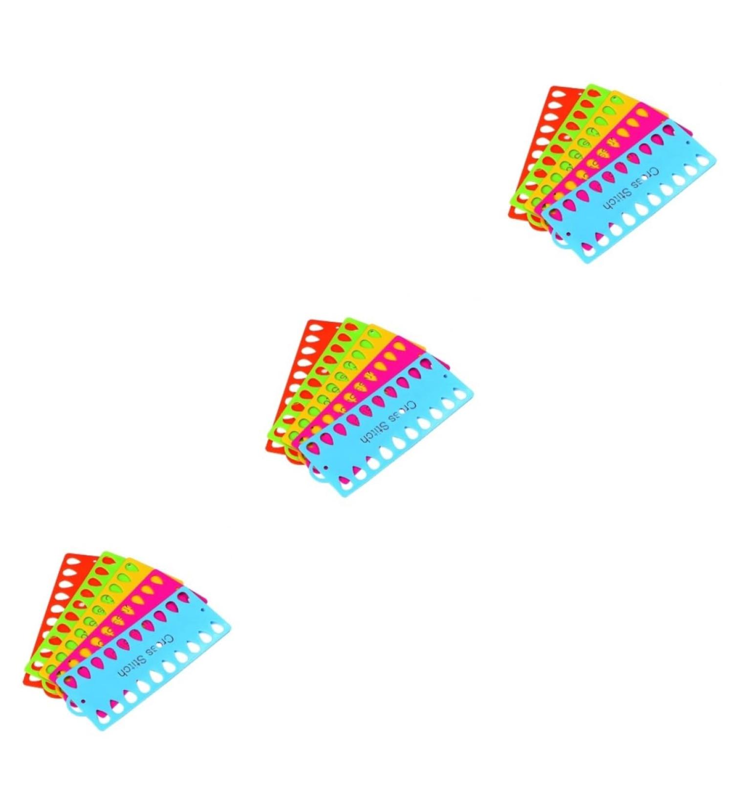 Exceart 15-Piece Embroidery Tools Set | Cross Coil Maps Yarn Organizer & Thread Project Cards | Perfect for Cross Stitch & Sewing - Buy Online on GoSupps.com