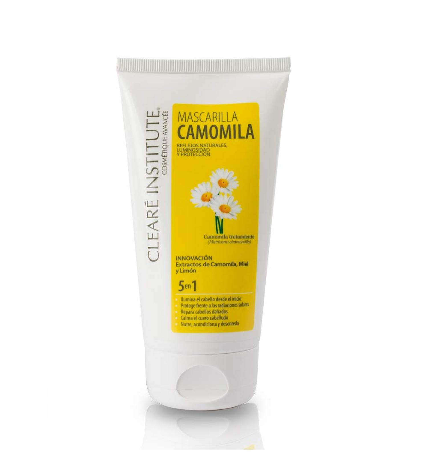 Clear Institute Chamomile Mask - 95% Natural Ingredients for Soothing Scalp | Nourishes & Enhances Shine | 150 ml - Buy Online on GoSupps.com