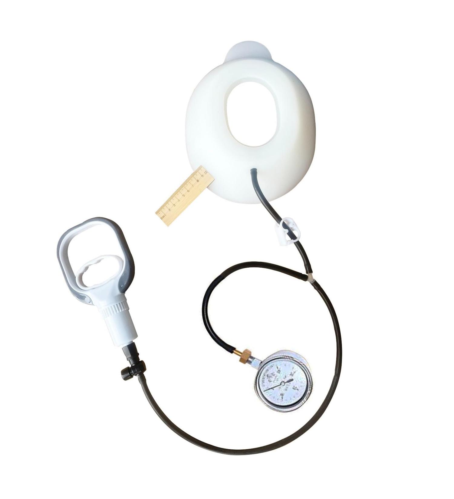 Vacuum Bell Pectus Excavatum Sternal Depression Support Thoracic Depression Brace Physical Correction Sunken Sternum Brace Real-Time Pressure Gauge Monitoring(Medium) - Buy Online on GoSupps.com