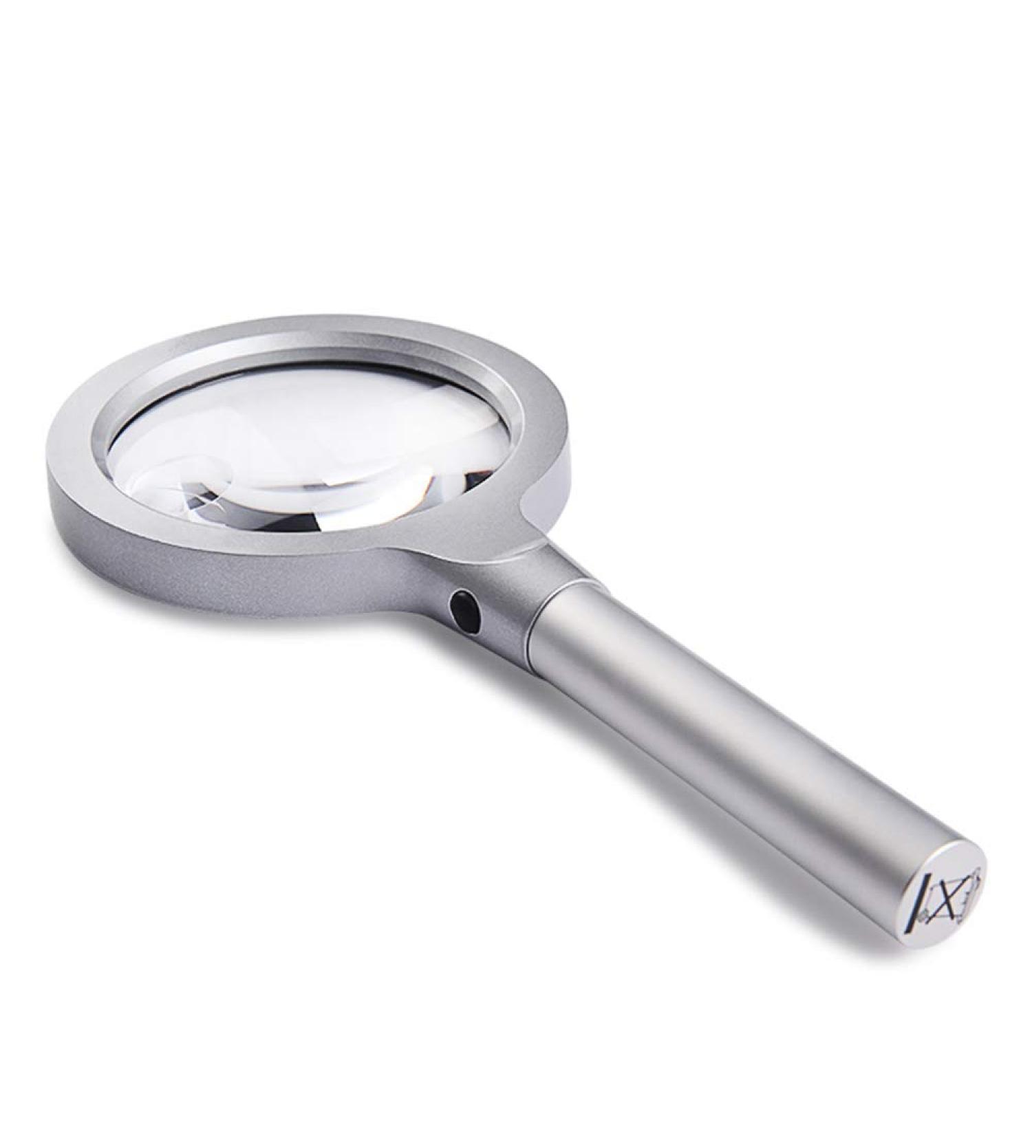 Glass Handheld 10 Times Glass with Led Lights for The Elderly Reading HD 20 Times Maintenance Antiques Identification Reading Newspaper 240 * 110mm Made in China - Buy Online on GoSupps.com