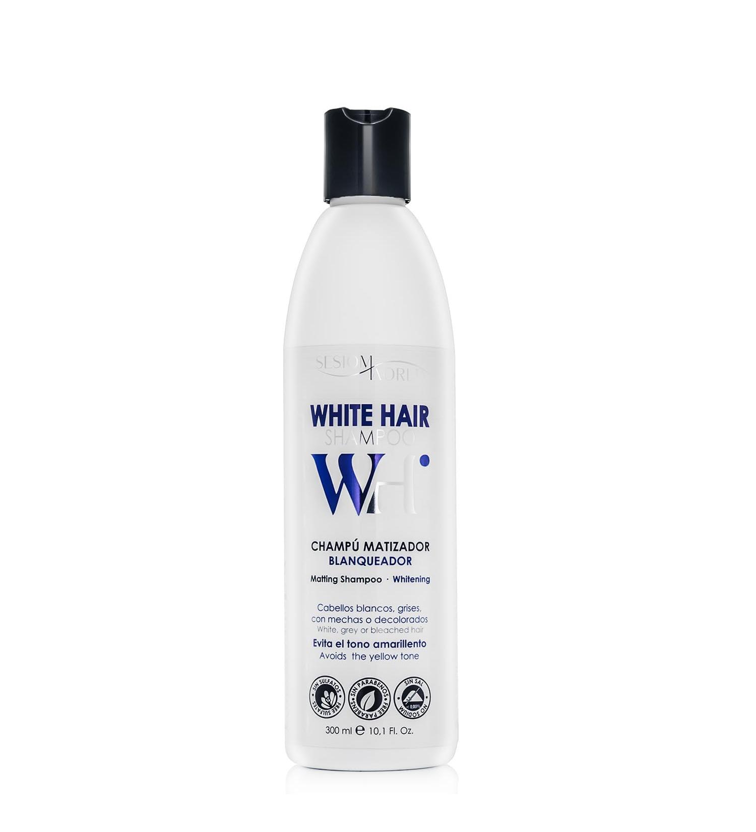 MW SESIOM WORLD SesioMWorld Silver WH Whitening Shampoo without Parabens without Salt 300 ml