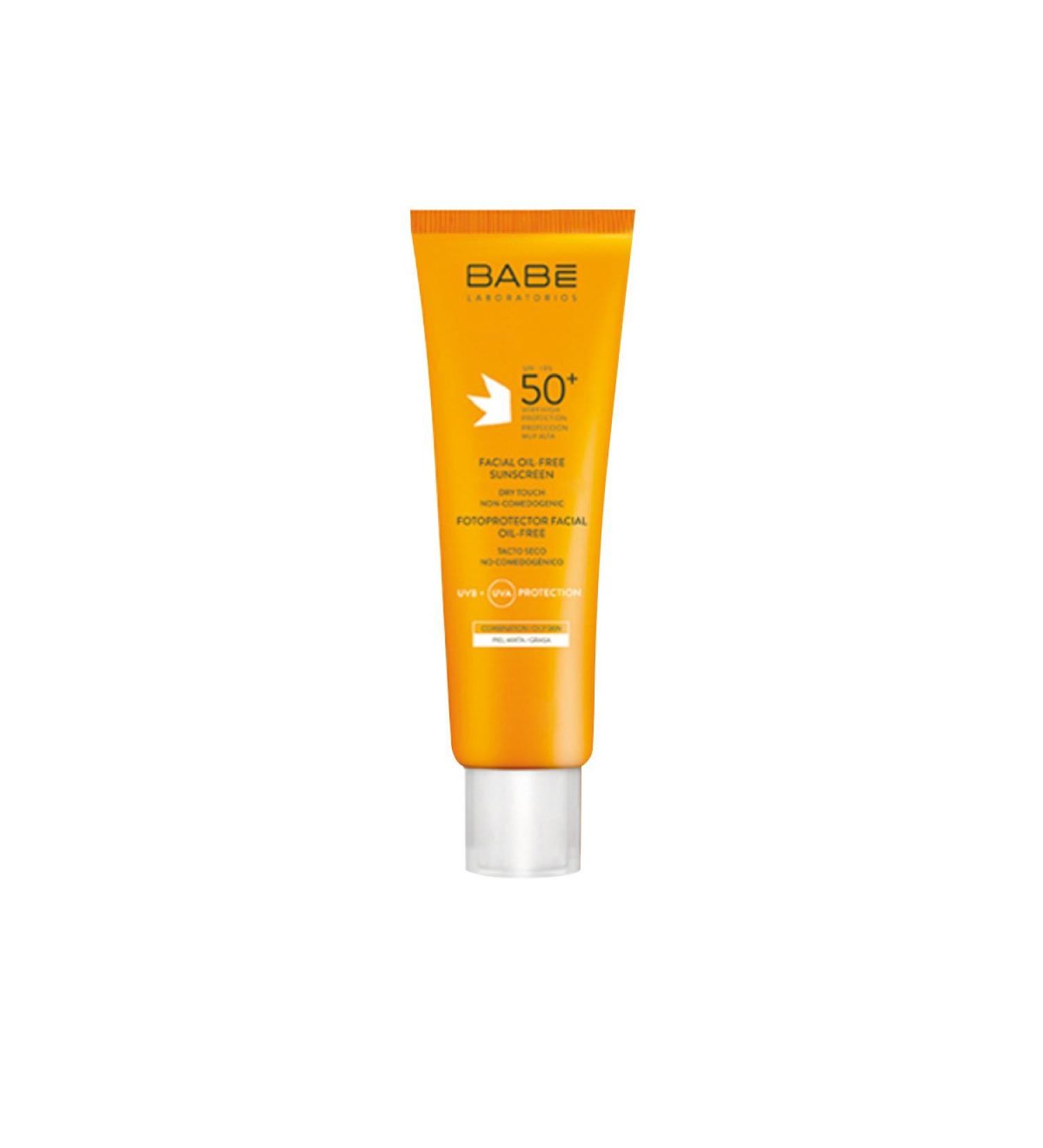 Babe Sunscreen Face Cream Oil Free Spf 50+ 50ml
