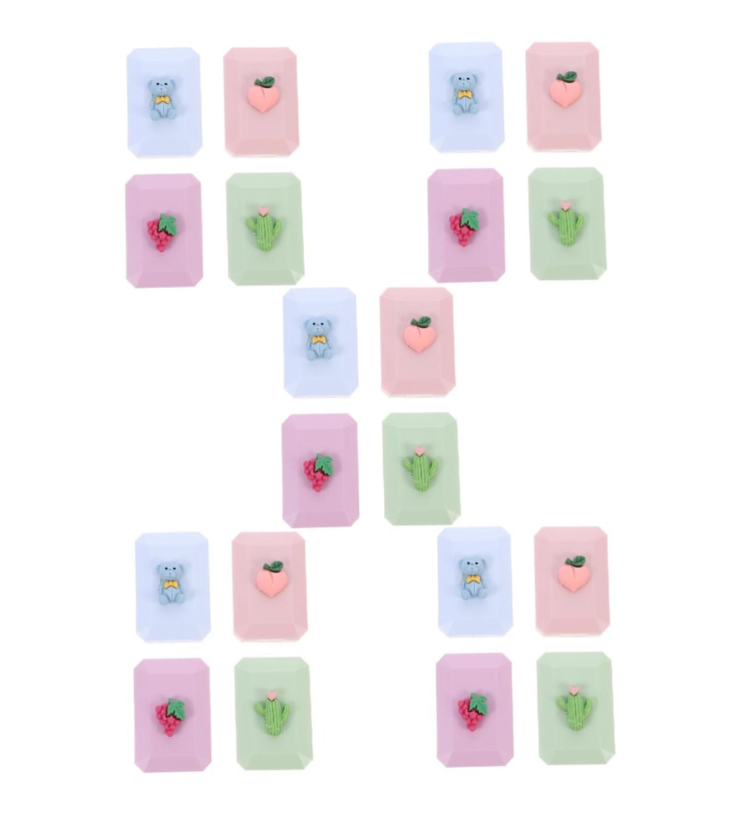 Homsfou Glass Container Set - 20 STK Contact Lens Travel Case Organizer & Holder - Ideal Travel Plastic Container for Contact Lenses - Buy Online on GoSupps.com