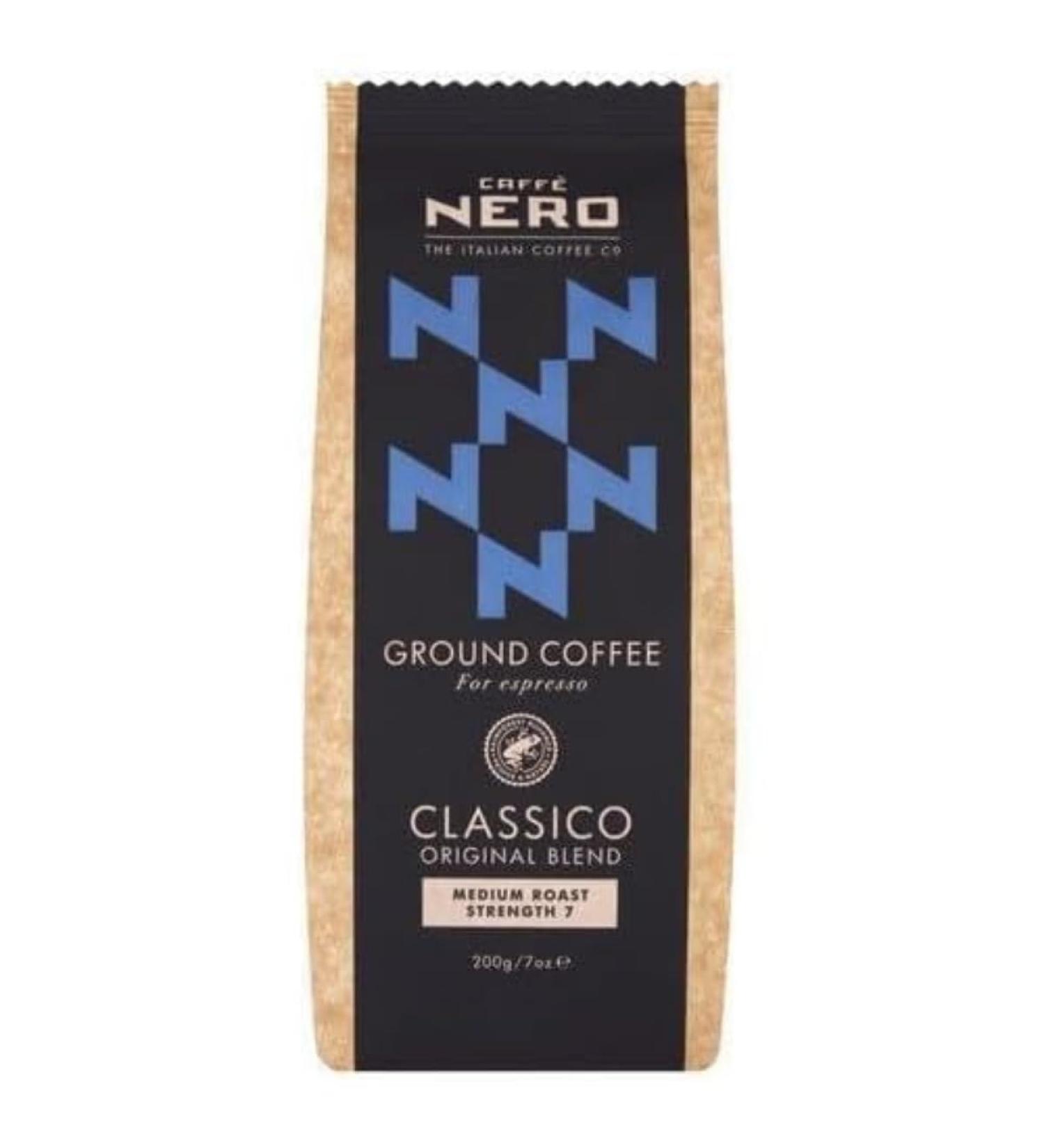 Caffe Nero Classico Espresso Ground Coffee 200g