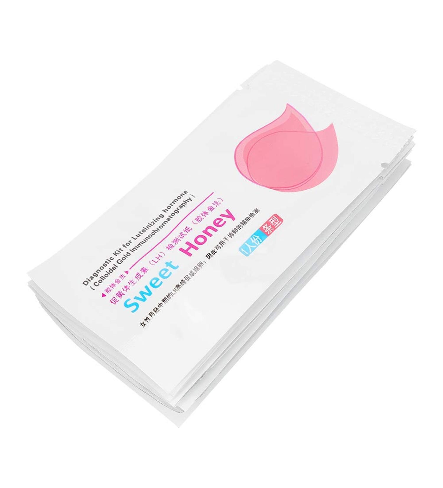 Weikeya Ovulation Check Strips - 100pcs Short Pregnancy Test Strips | Accurate & Reliable Fertility Monitor - Buy Online on GoSupps.com