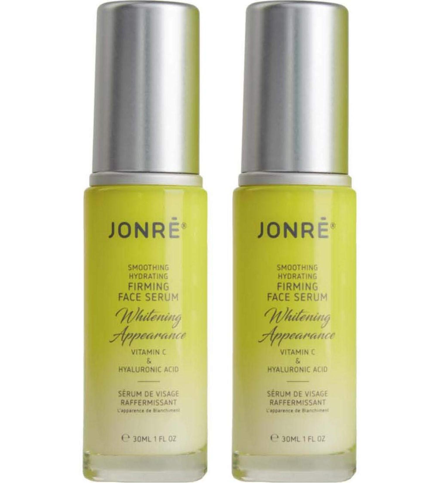 Jonre Anti Aging Serum Firming Face Serum Whitening Appearance Dark Spot Remover Vitamin C Serum & Hyaluronic Acid 1oz. (Two Pack) (Day & Serum Cream Kit) (FaceSerum(twopack))