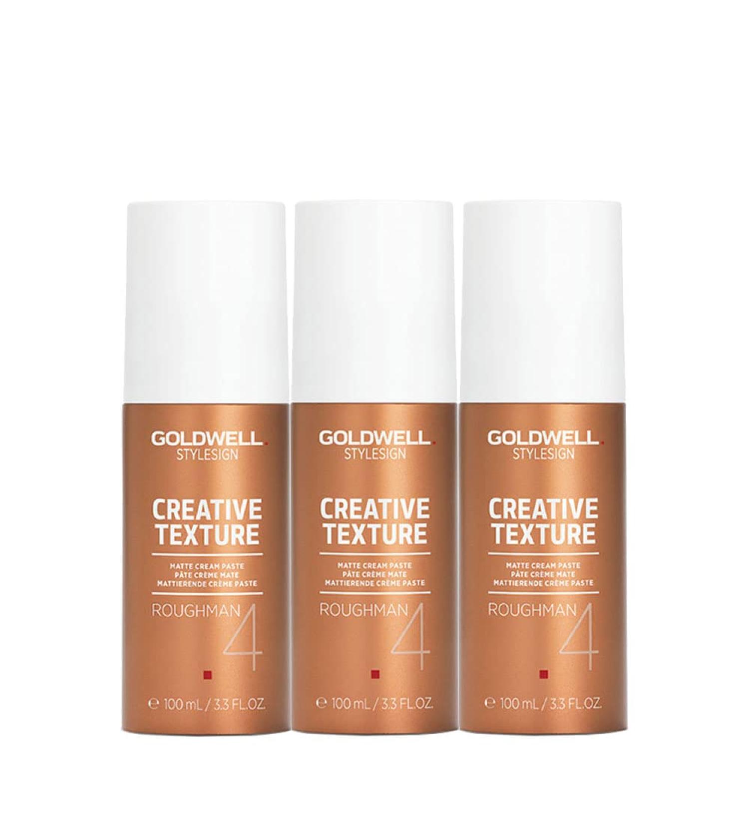 Goldwell Roughman Matt Styling Paste 3x100ml