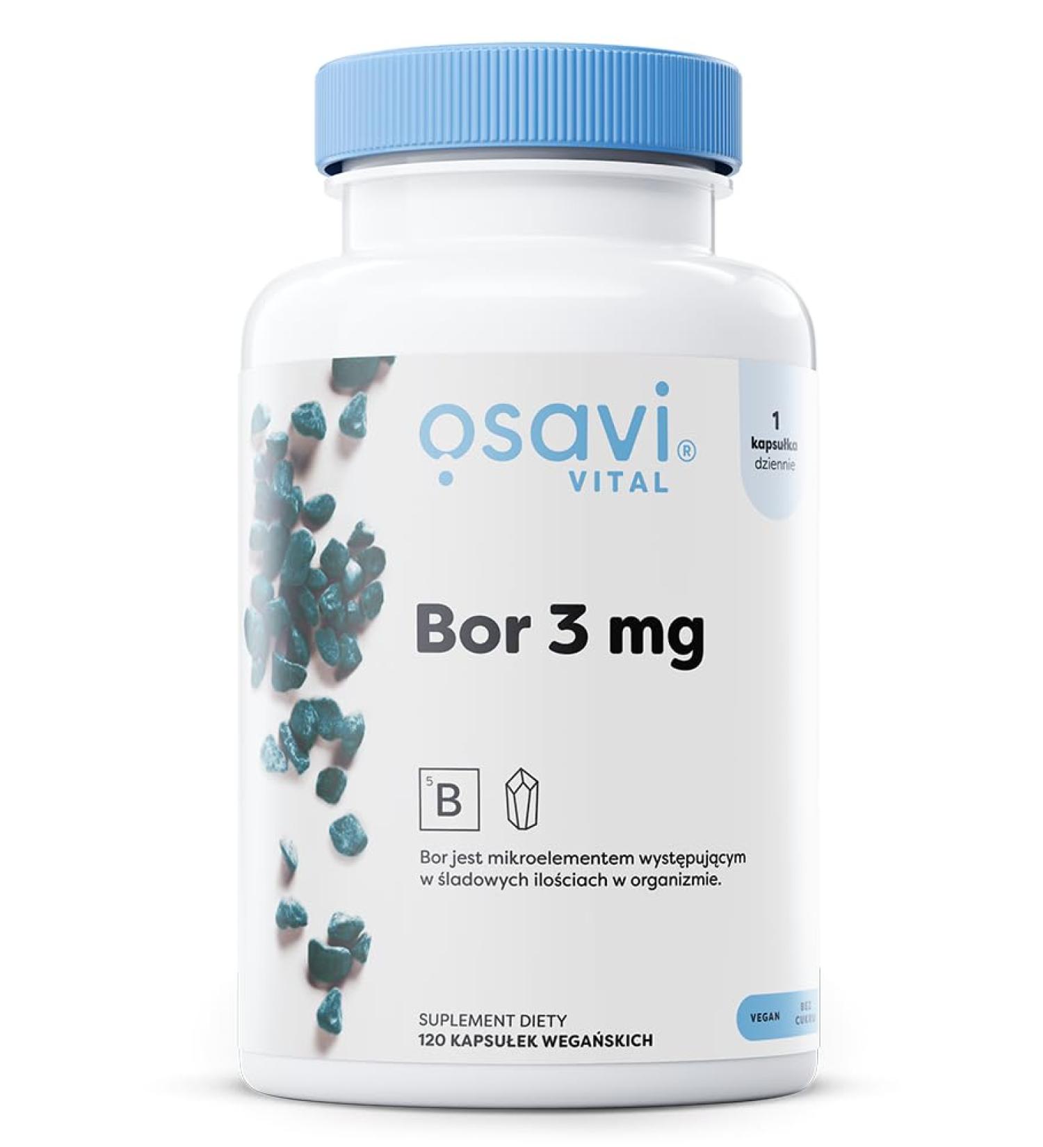 Olivit Sp z oo Osavi Bor 3 mg 120 vegan capsules - Buy Online on GoSupps.com