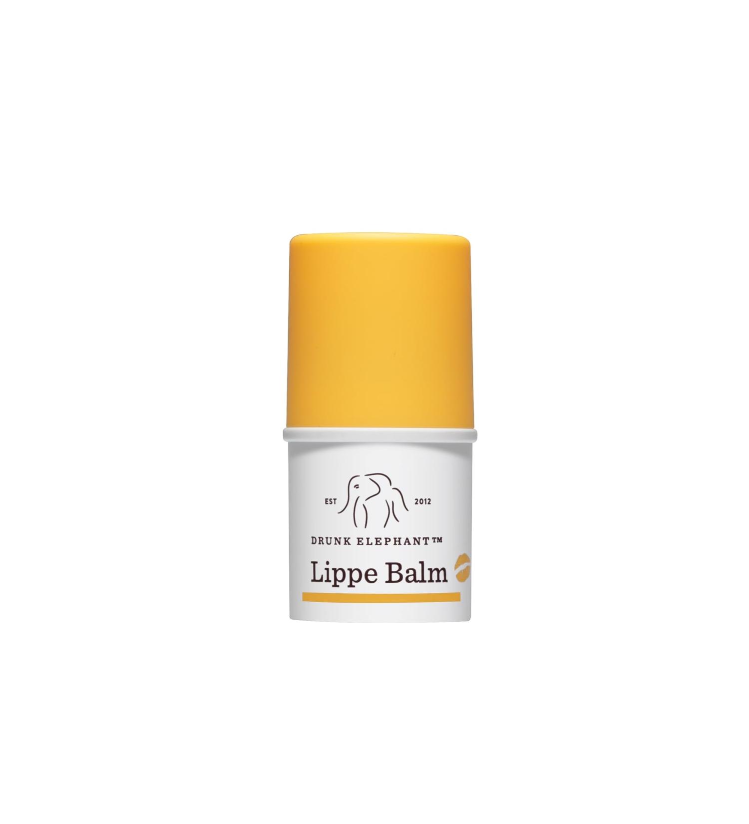 Drunk Elephant Lippe Balm - 3.7 g/.13 oz - Nourishing Lip Balm - Clean Clinical Skincare - Cruelty-Free - Dermatologist-Tested - Free of Essential Oils Silicones and Fragrance - Buy Online on GoSupps.com