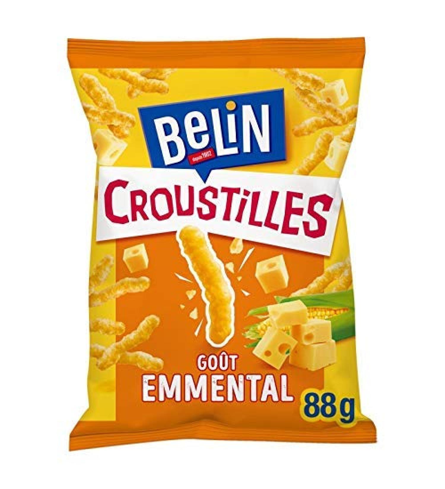 BELIN - Emmental Potato Chips 88G - Pack of 3 - best offer - Buy Online on GoSupps.com